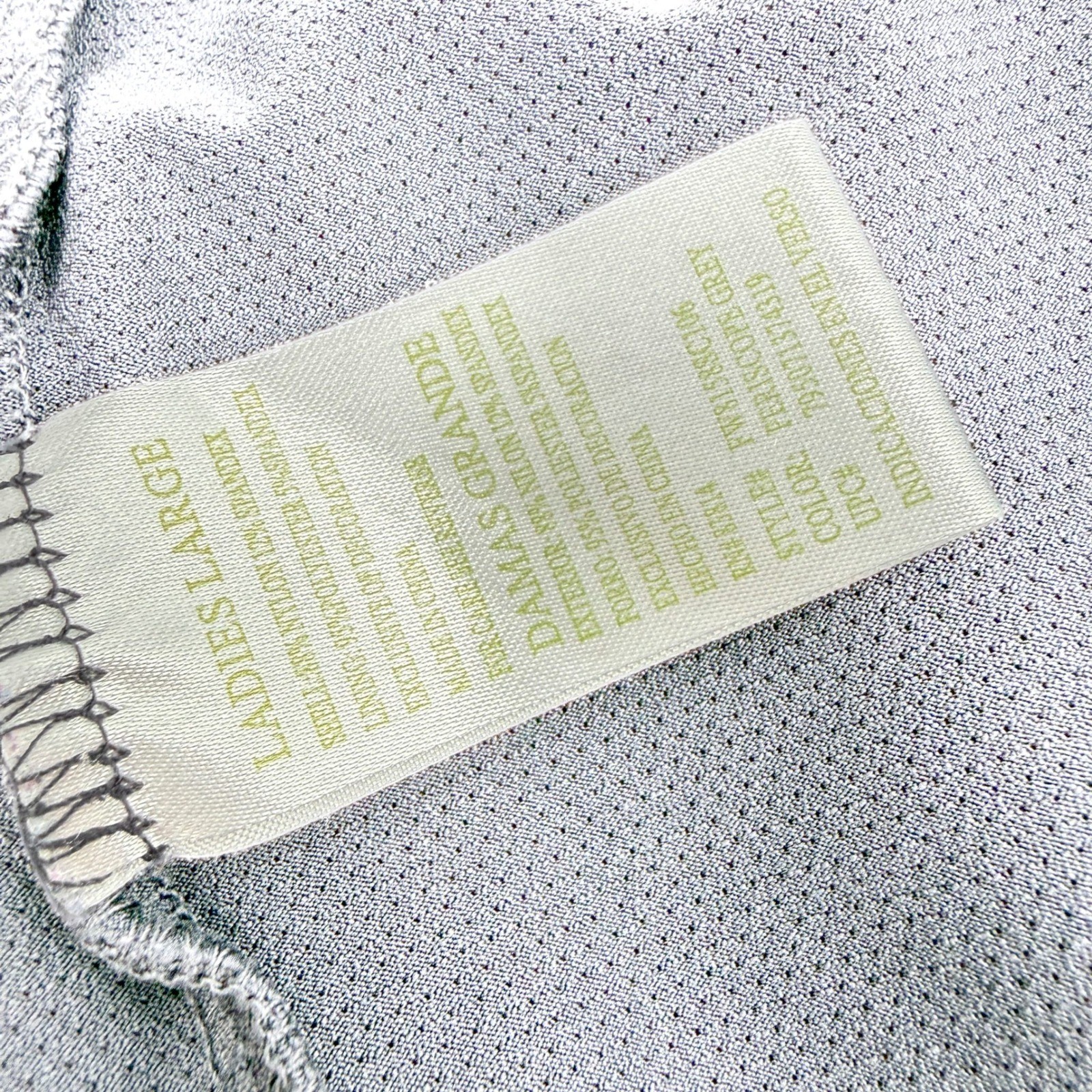 Green Tea Skort Women Large Gray Active Drawstring Hiking Athletic Performance
