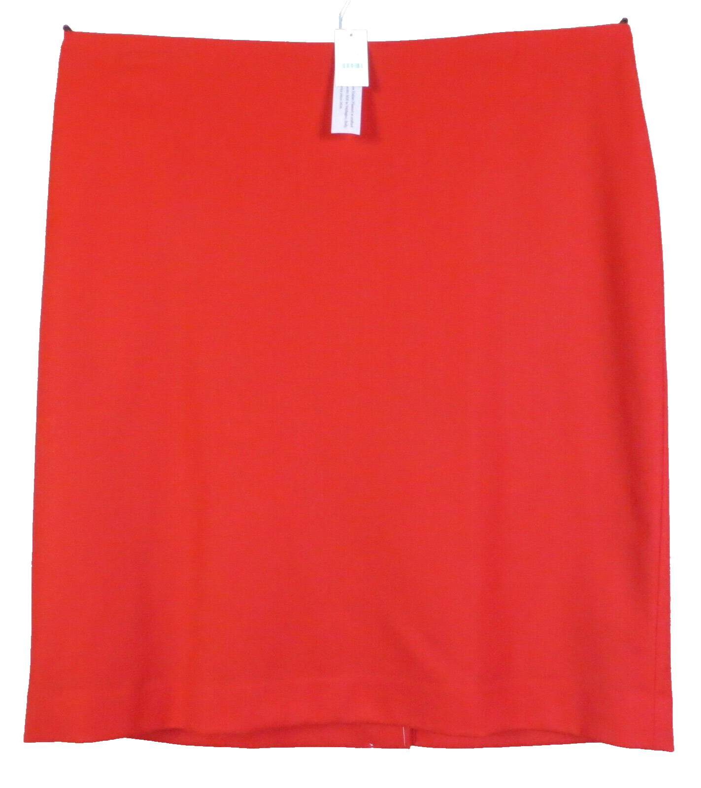 SK18844- NWT TALBOTS Womens 99% Wool Flannel Straight Pencil Skirt Deep Red 14