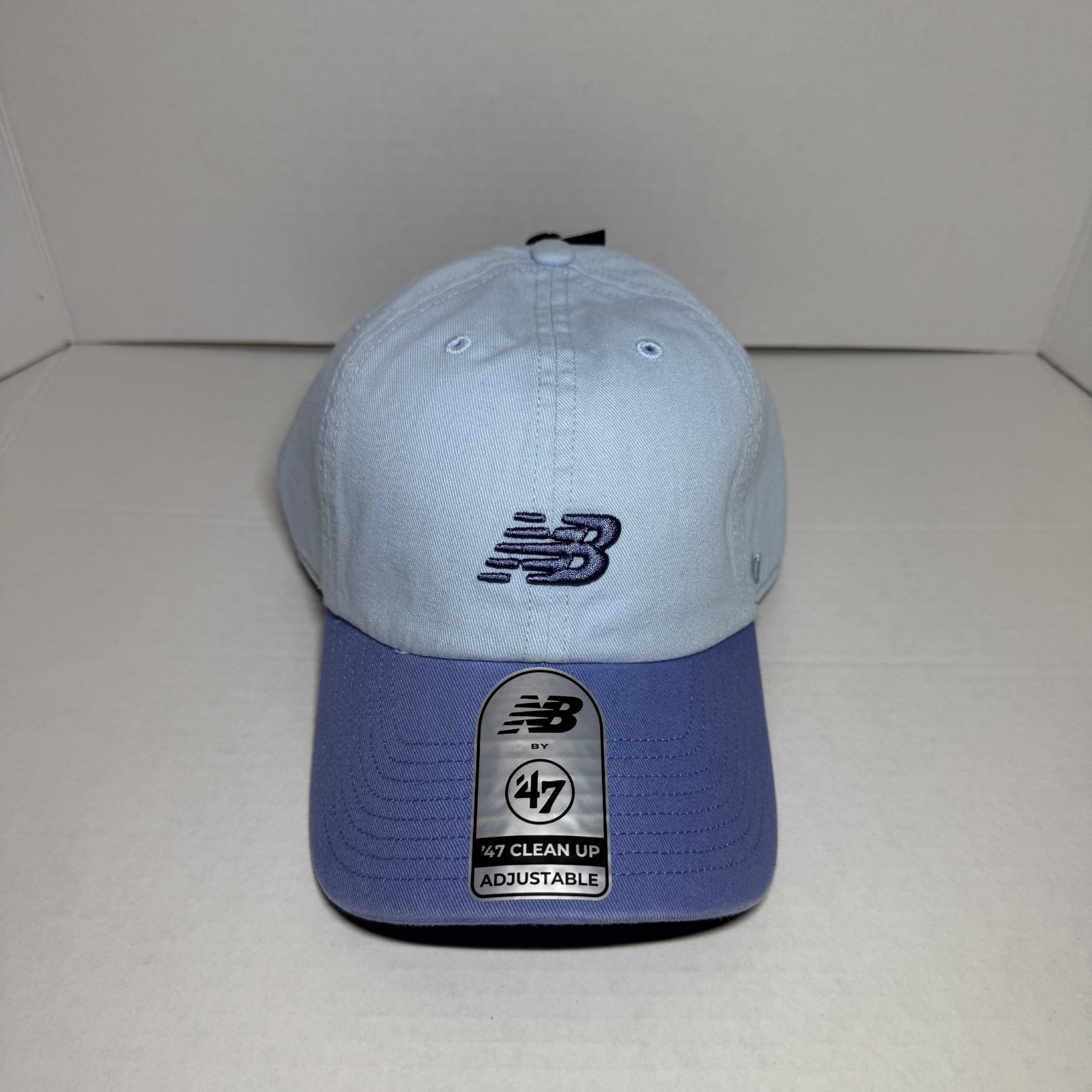47 Brand x New Balance Collab Clean Up Adjustable Hat Oxford Sky Blue Cap