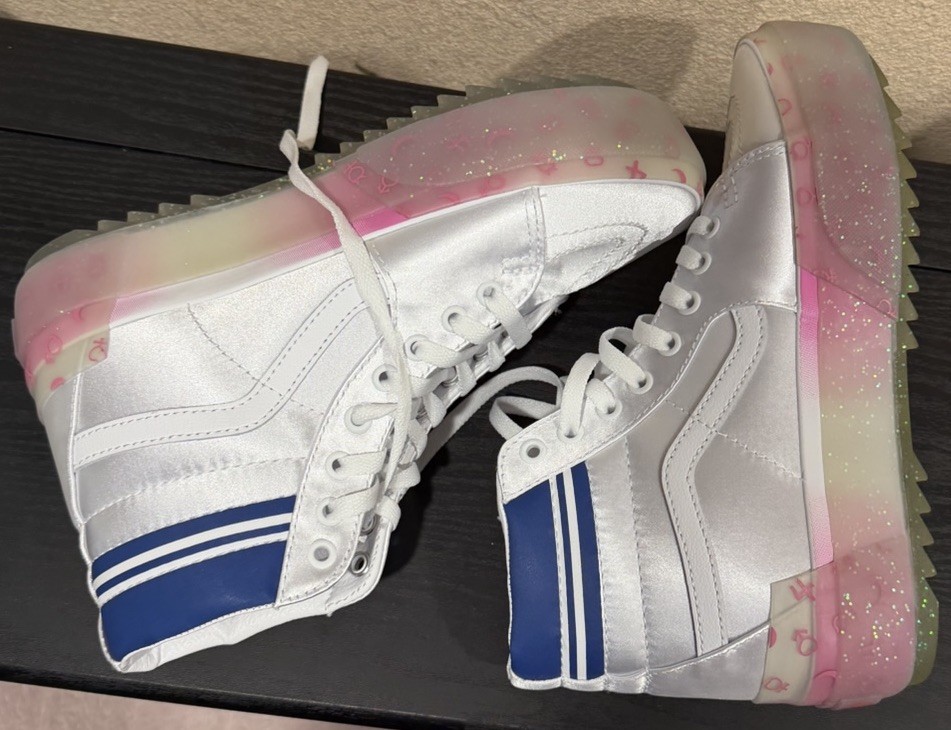 Sailor Moon Vans Limited Edition Women’s 8.5 Mens 7 Rare/Discontinued