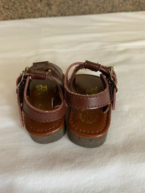 Vintage Cradle Jumpers Baby Sandals Size 1 All Man Made Material