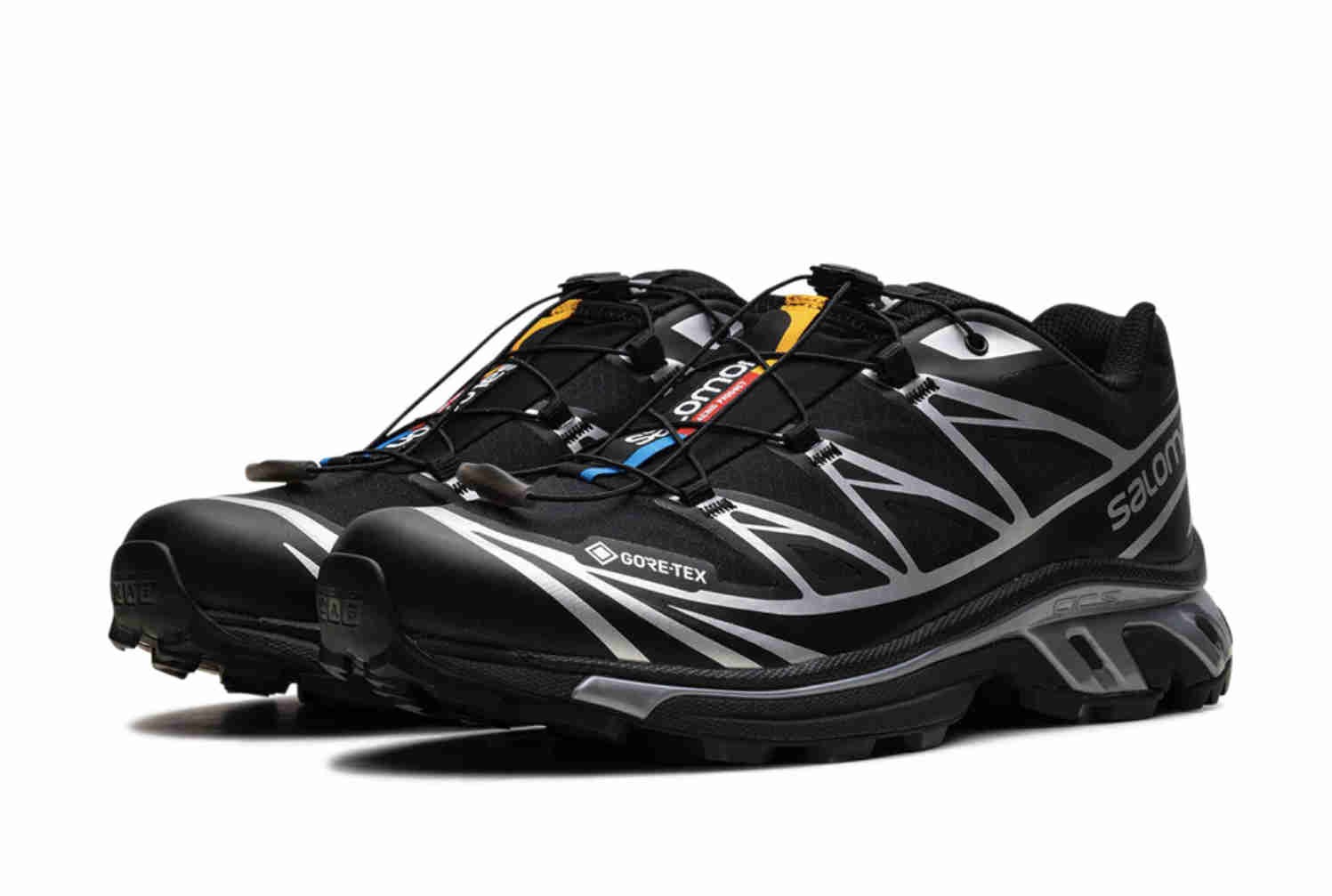 Salomon XT-6 GORE-TEX Black Silver L47450600 Men Size