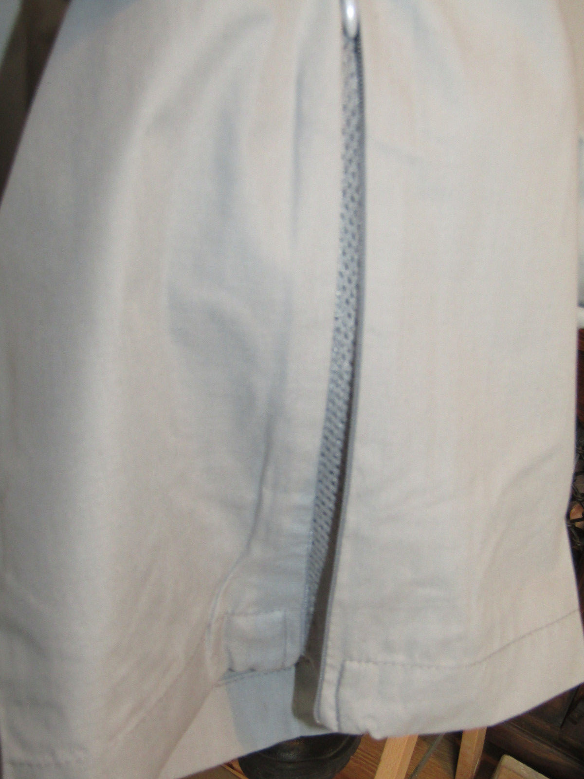 Walking Golf Hiking Trousers Silver Grey Sizes 10 – 20 Zips At Ankles & Pockets
