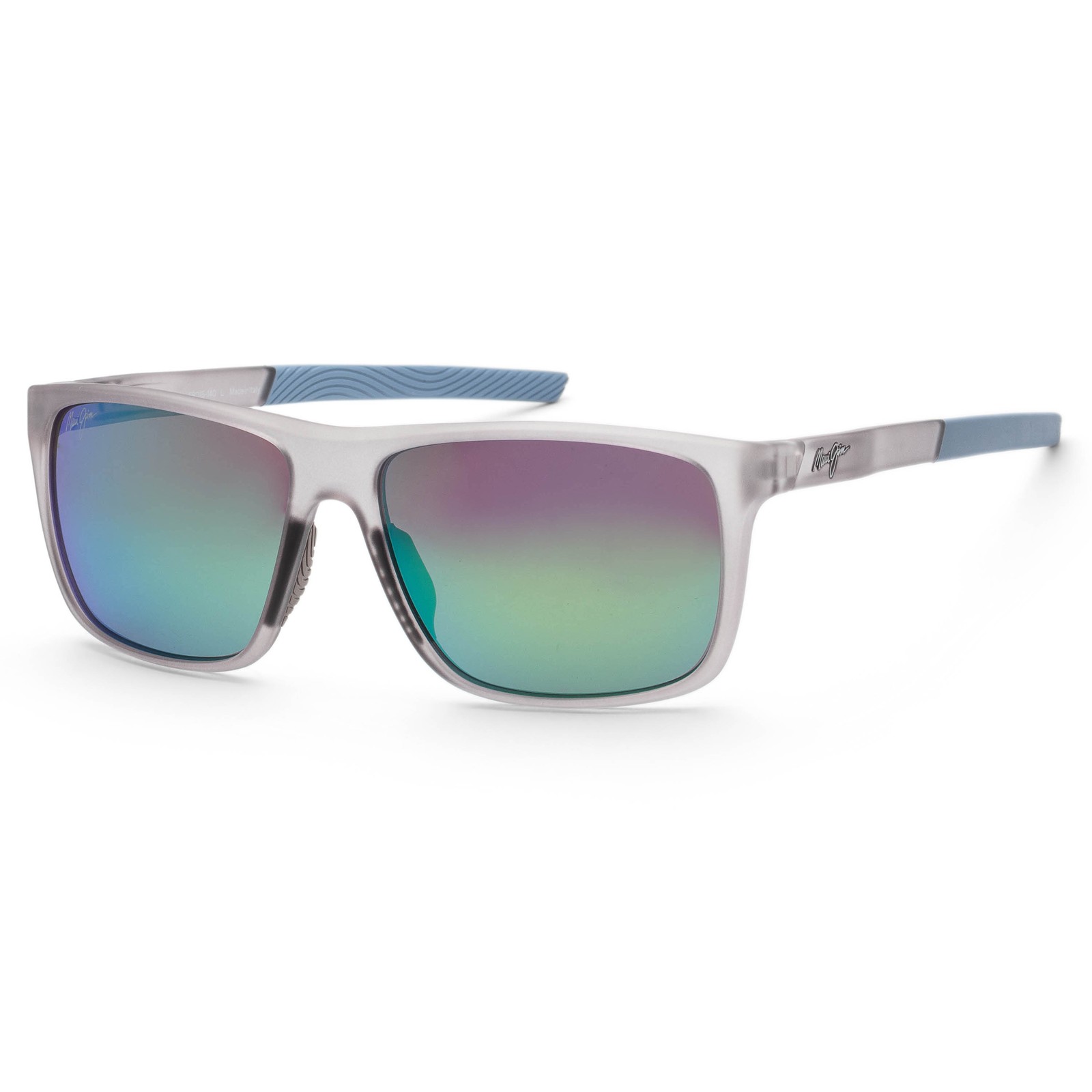 Maui Jim Men’s Lehopulu 53mm Matte Grey Polarized Sunglasses MJ0598S-004
