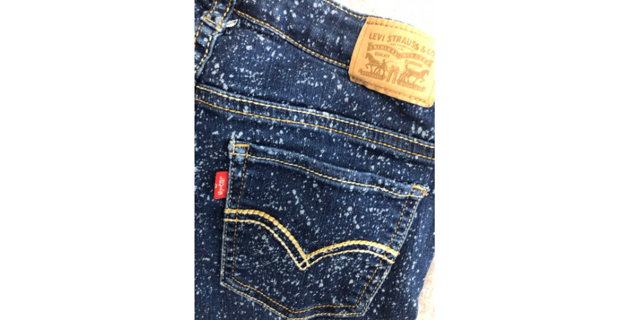 Jeggings Girls LEVI’s 710 Super Skinny EUC Jeans Sz 14 REG Dark Blue Stonewash