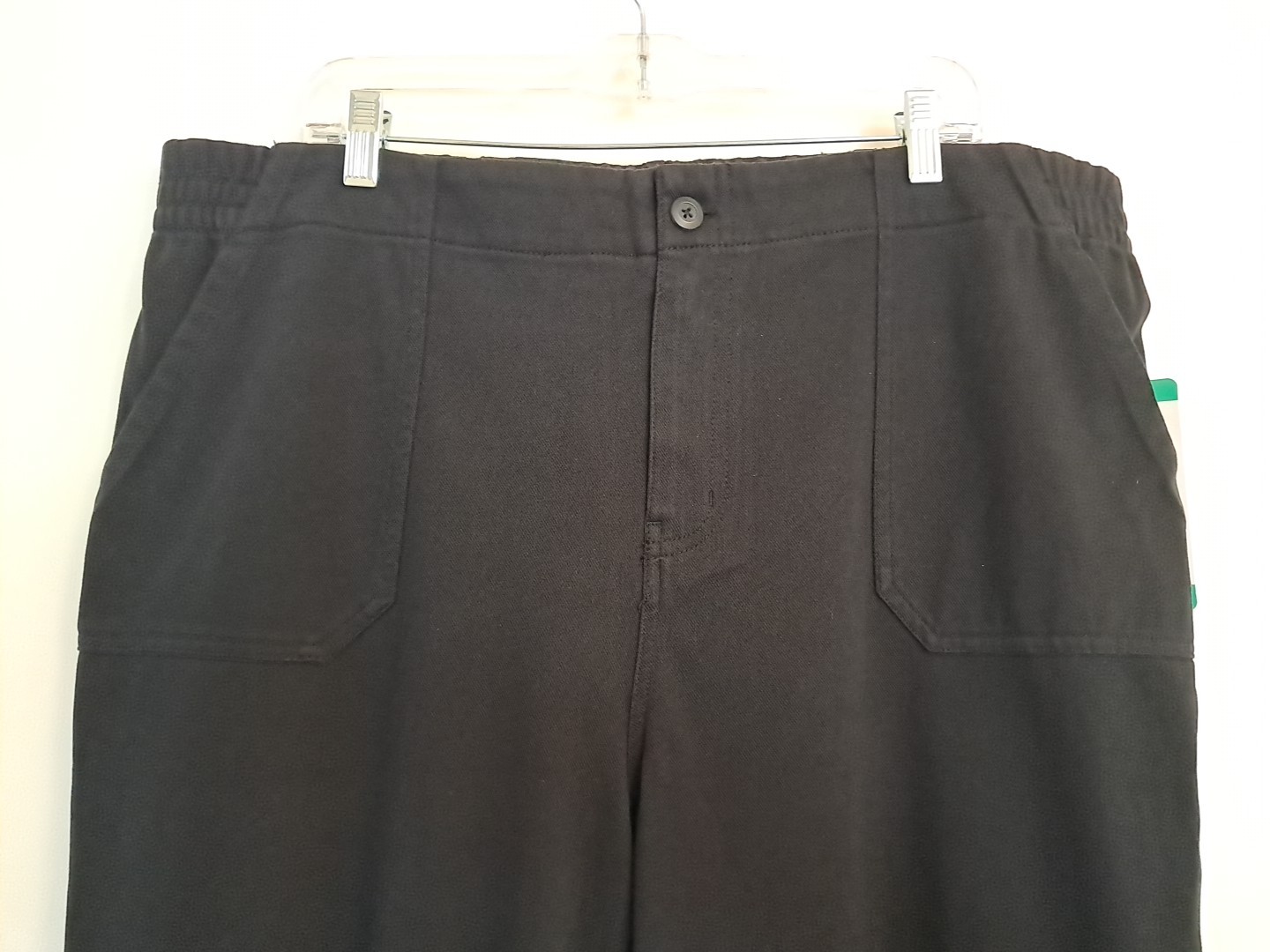 32 Degrees Heat Womens Everyday Wear Pants Sz XL Black Pockets Comfort Stretch