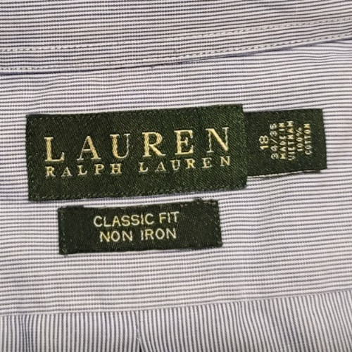Lauren Ralph Lauren Men’s Classic Fit Non-Iron Dress Shirt