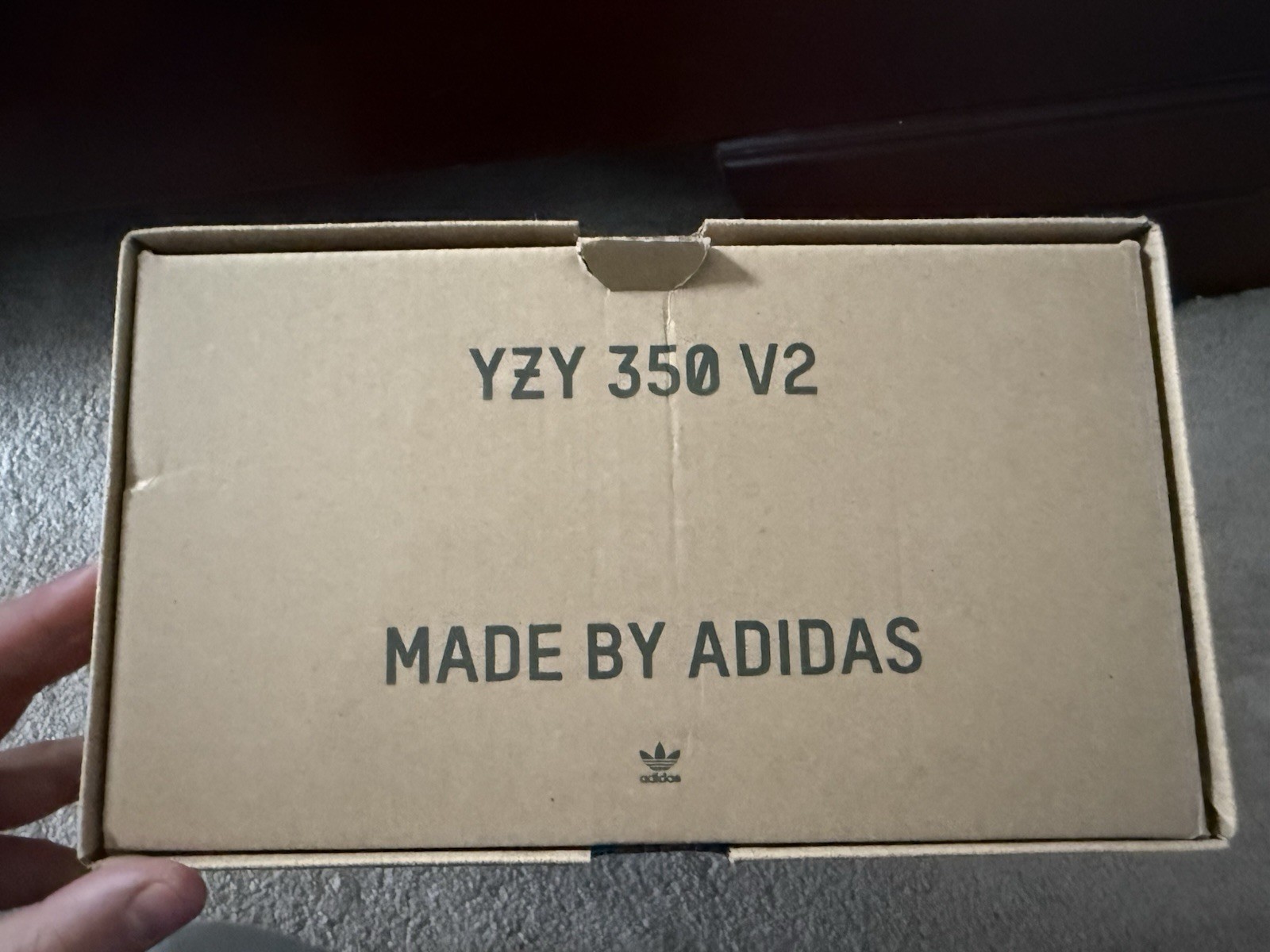 adidas Yeezy Boost 350 V2 Carbon Beluga Low Top HQ7045 Gray Orange Black