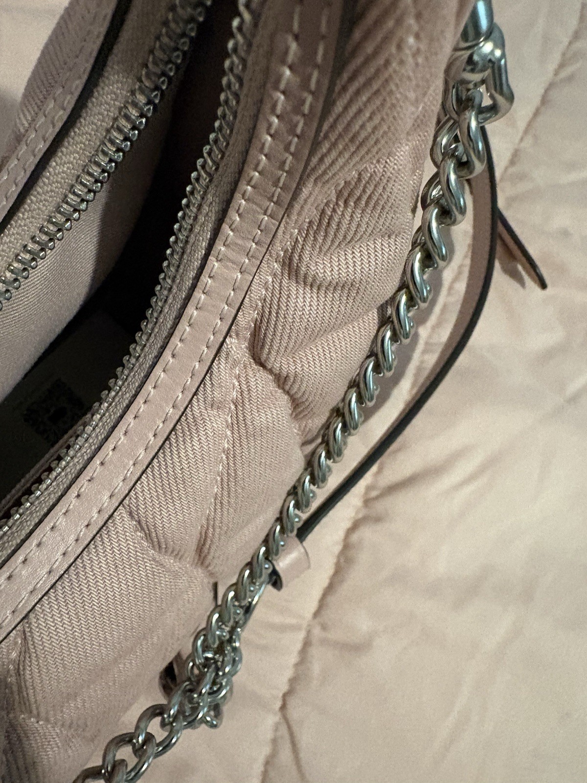 Coach Carmen Crossbody in Carnation/ Ballerina