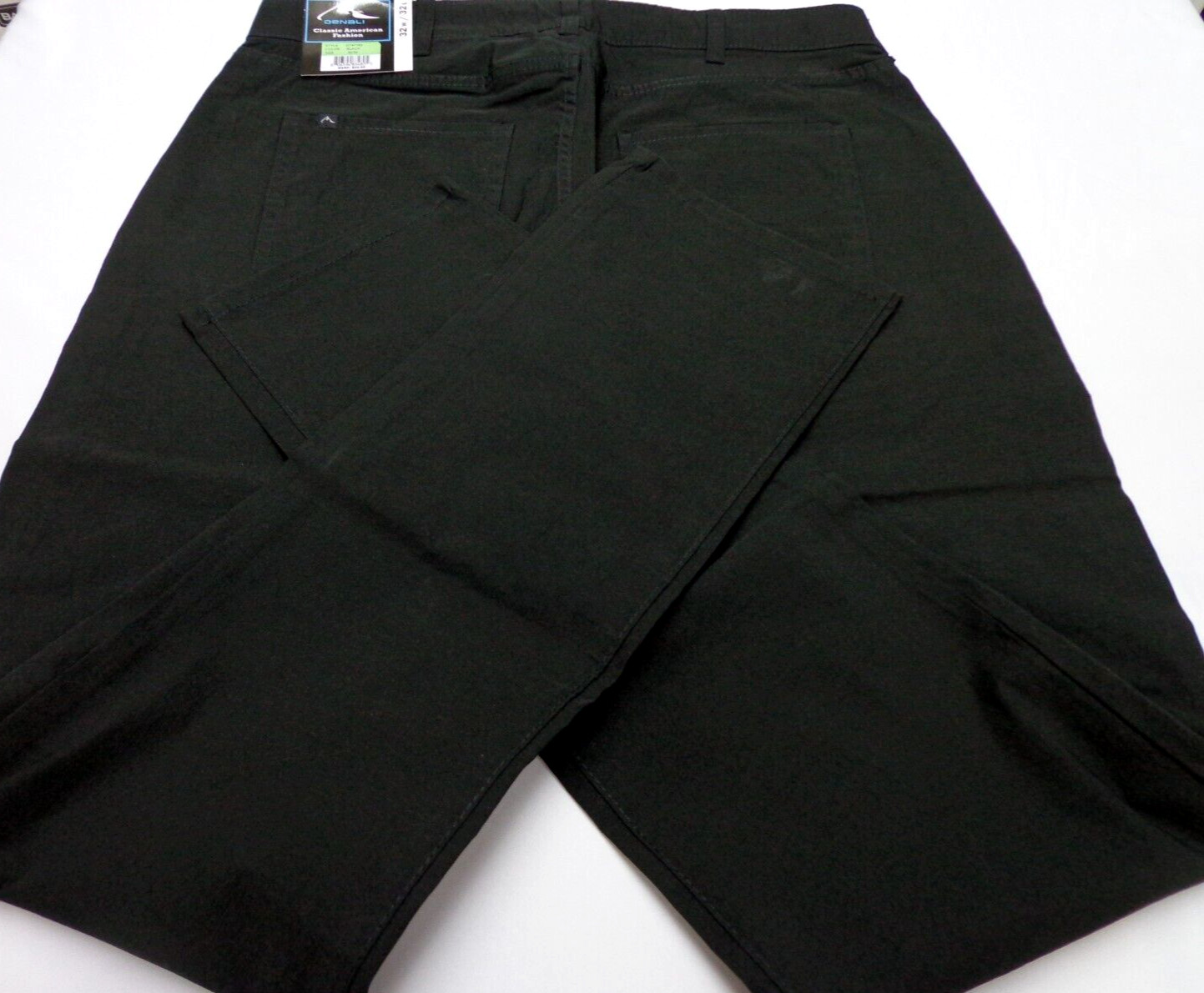 DENALI Flex Waist Black Technical Stretch Pants 32/32 NEW