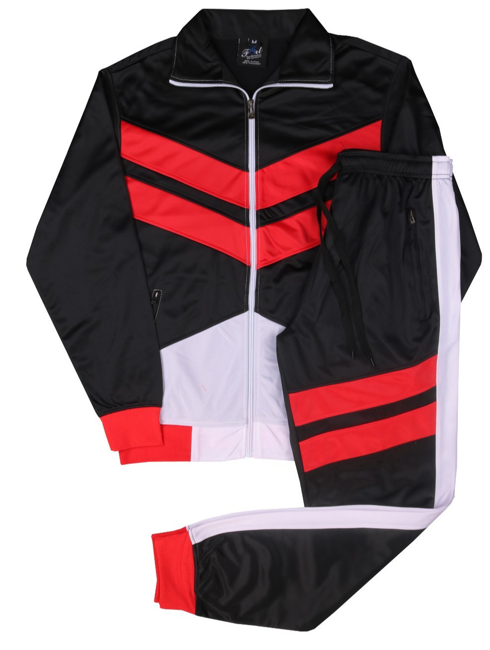 MEN 2TONE SPRING JOGGER TRACKSUIT GYM JOGGING ACTIVEWEAR S M L XL 2XL 3XL 4XL