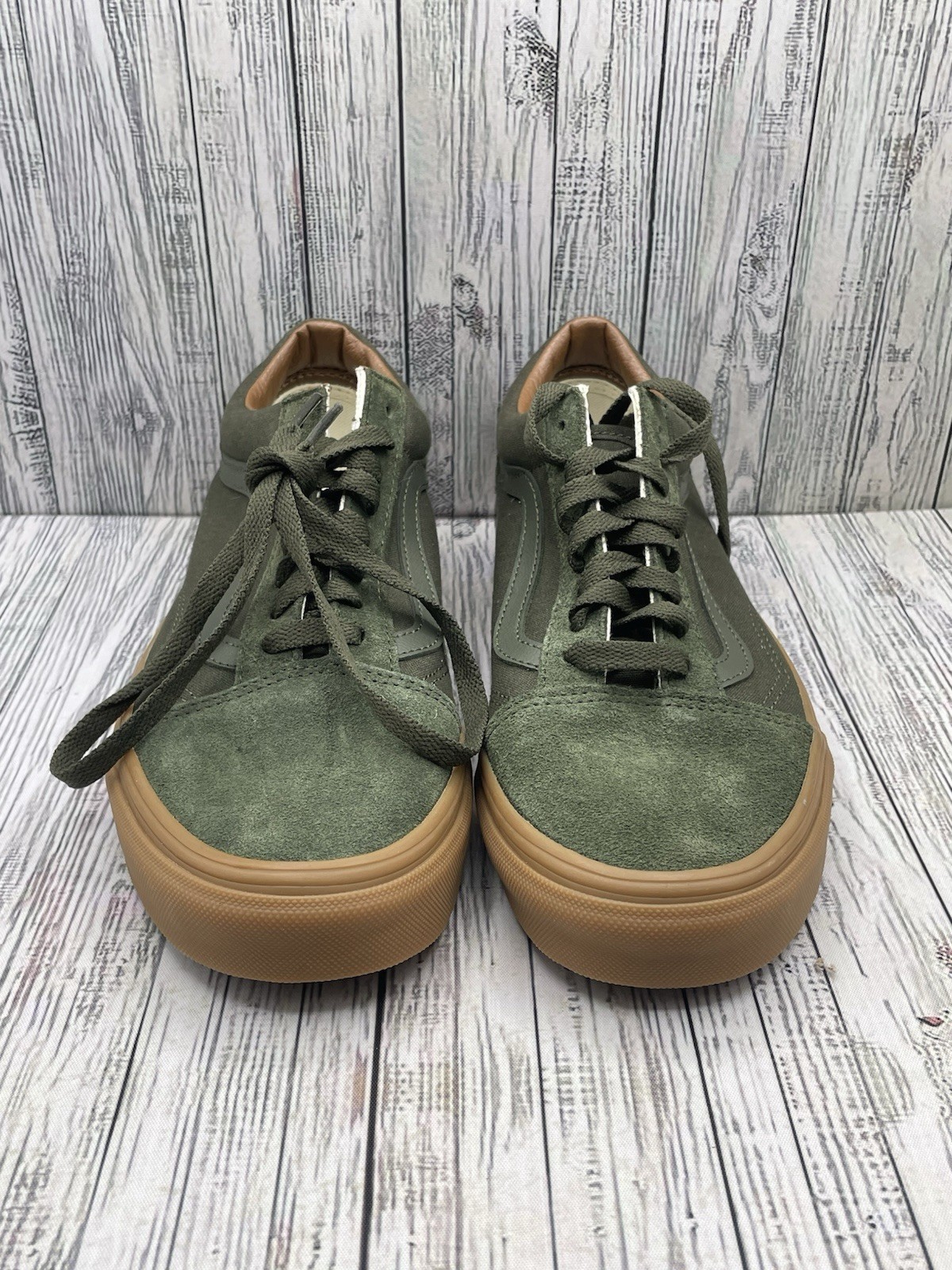 Vans Adult Unisex Off The Wall Green Casual Sneakers Men 8/Women 9.5 New