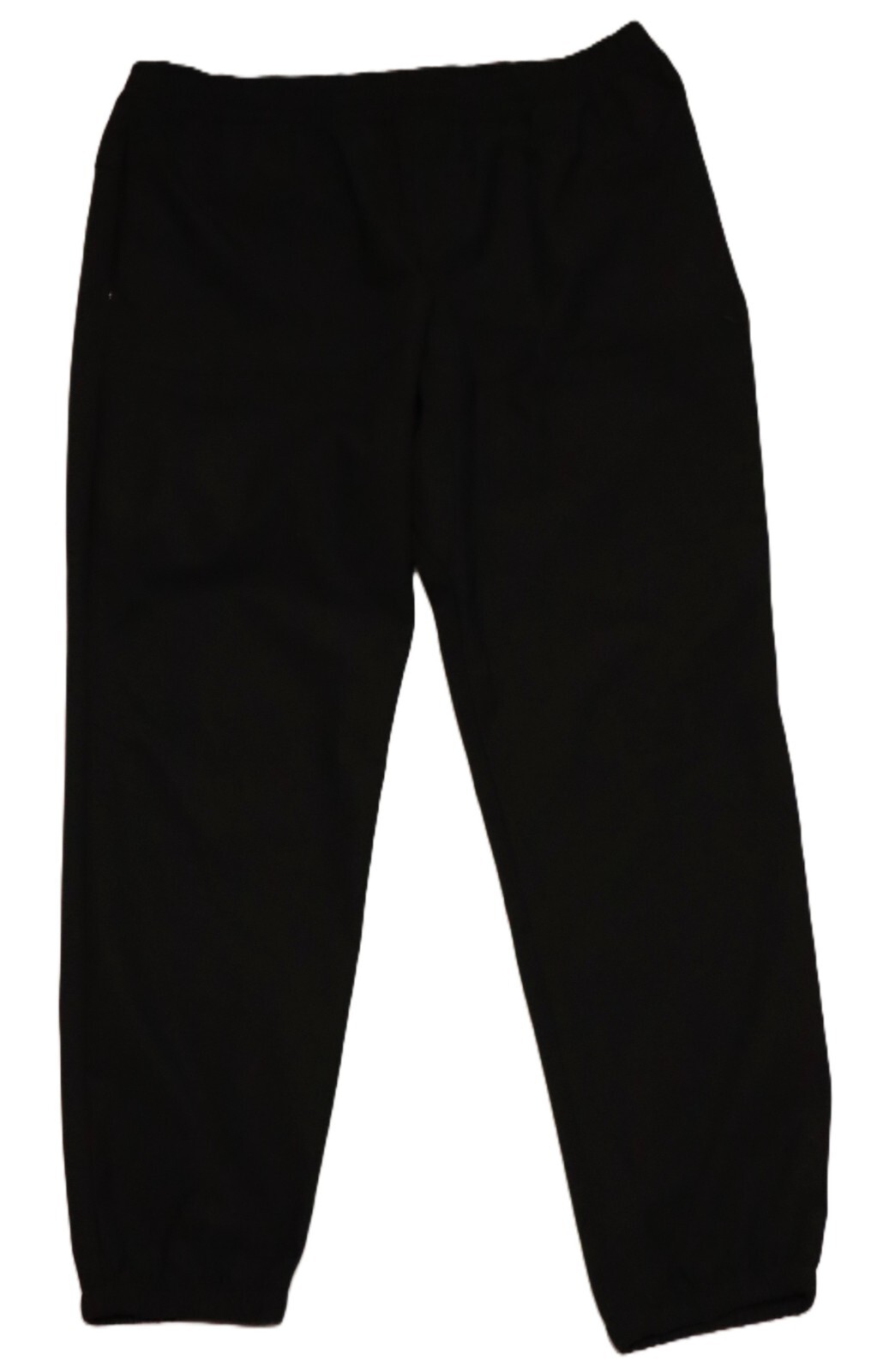 All In Motion mens pull on + drawstring black pants size L (30W x 29L)