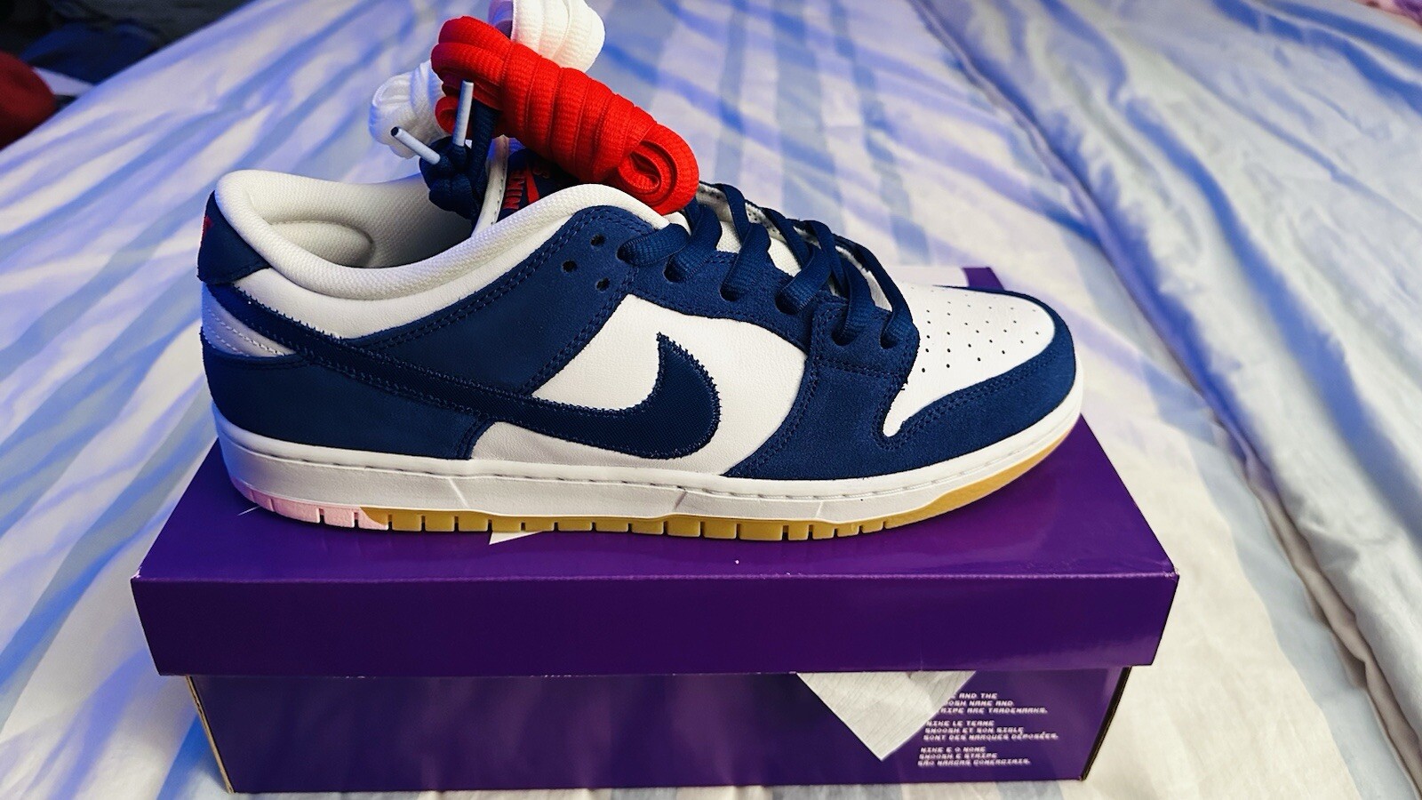 Size 12 – Nike SB Dunk Low Los Angeles Dodgers