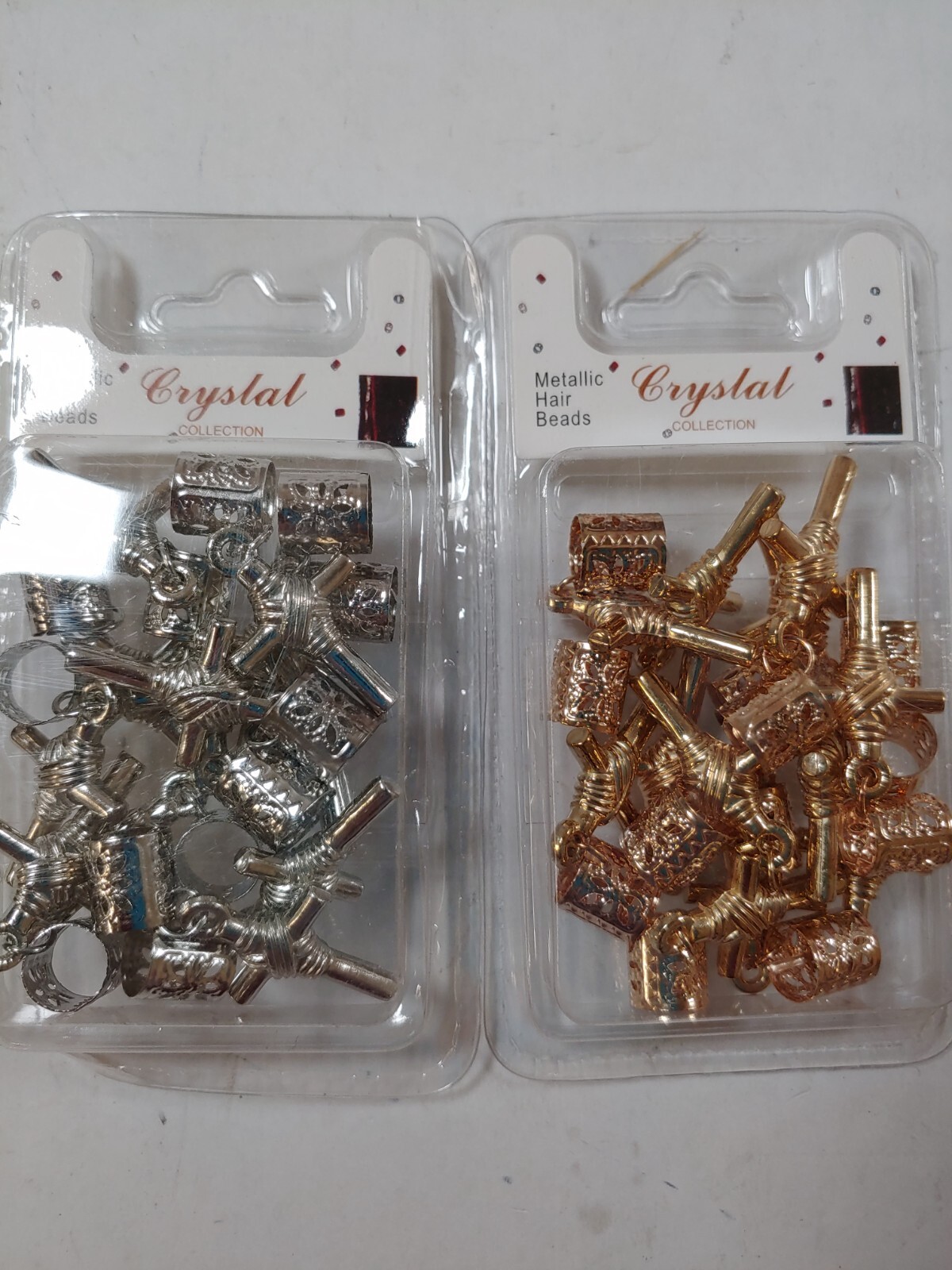 Hair Beads Shades of Crosses Crystal Collection Braids ( 24 )