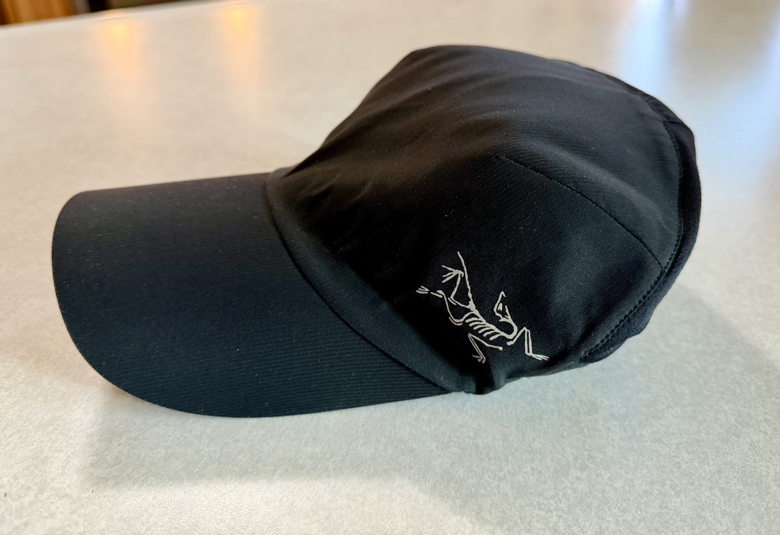 Arc’teryx Calvus Cap Performance Running Hat Black Lightweight Breathable L/XL