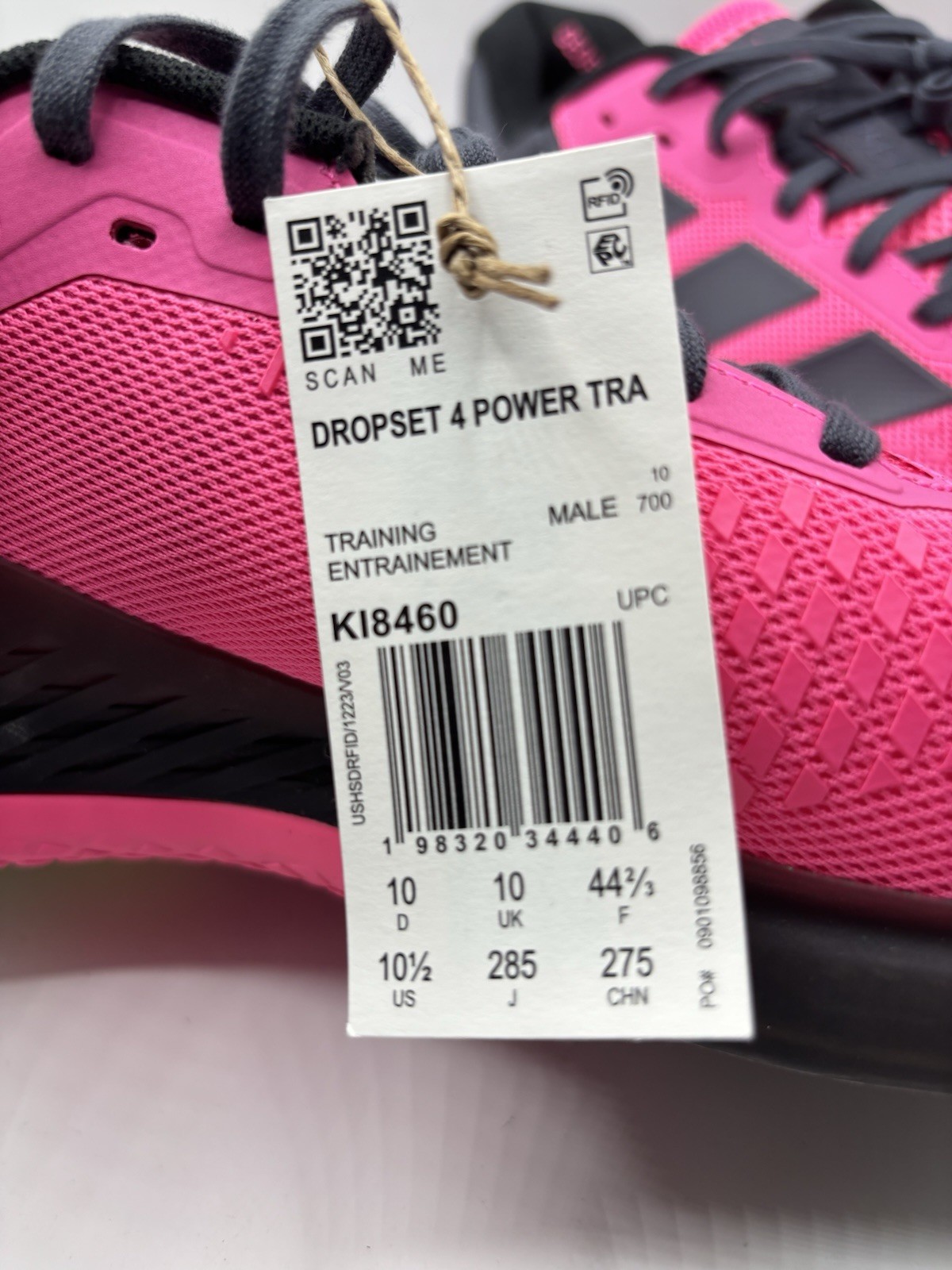Adidas Dropset 4 Training Shoes KI8460 Size 10.5