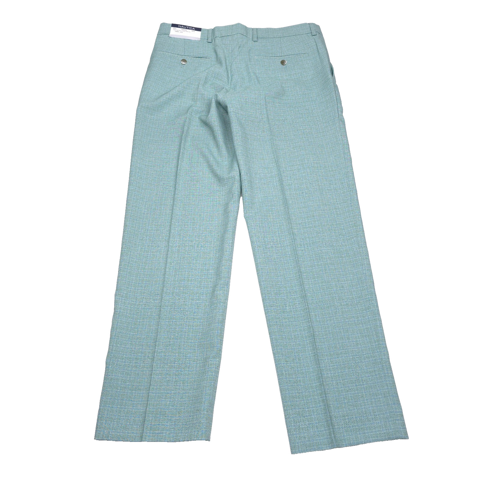Nautica Gaff Suit Mens 38S X 32 Modern Fit Mint Green Two-Piece Nested
