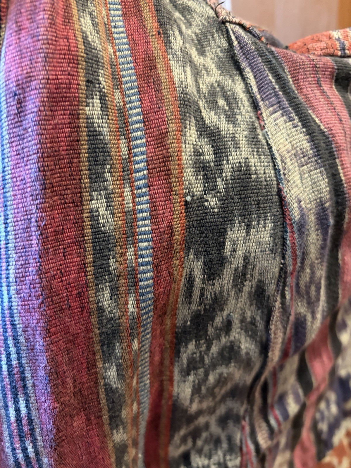 Art to Wear Vintage Ikat Kimono Patchwork Wild Woman Wild Thing Hand Made