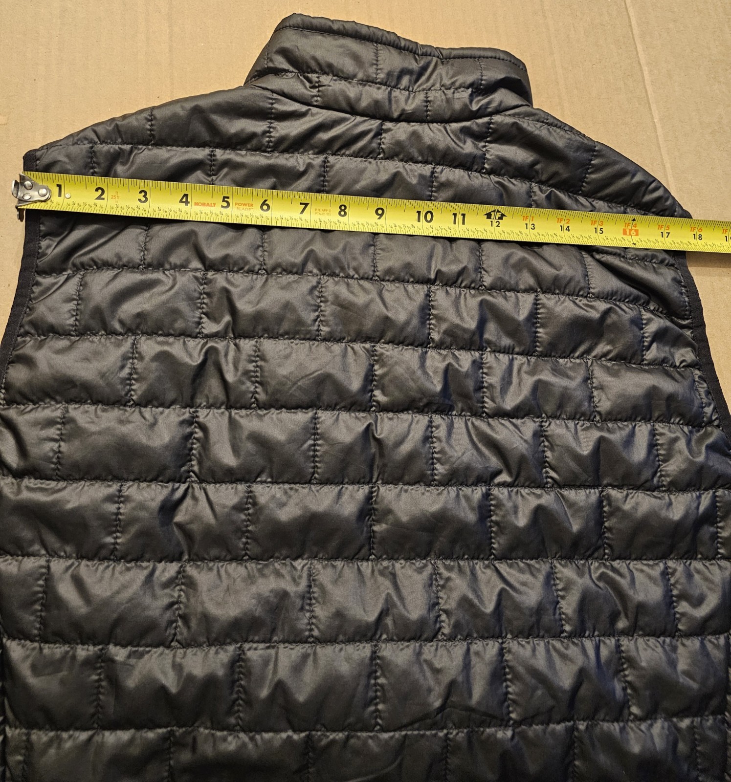 PATAGONIA Nano Puff Full Zip Men’s Primaloft Vest/Jacket Black Size Large