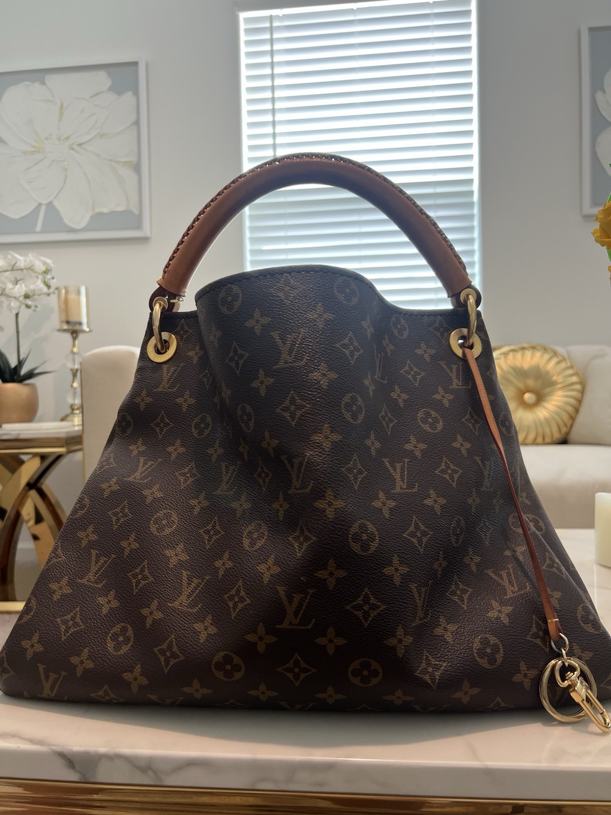 LOUIS VUITTON Artsy MM Bag | Monogram Canvas | Shoulder Bag | 100% Authentic