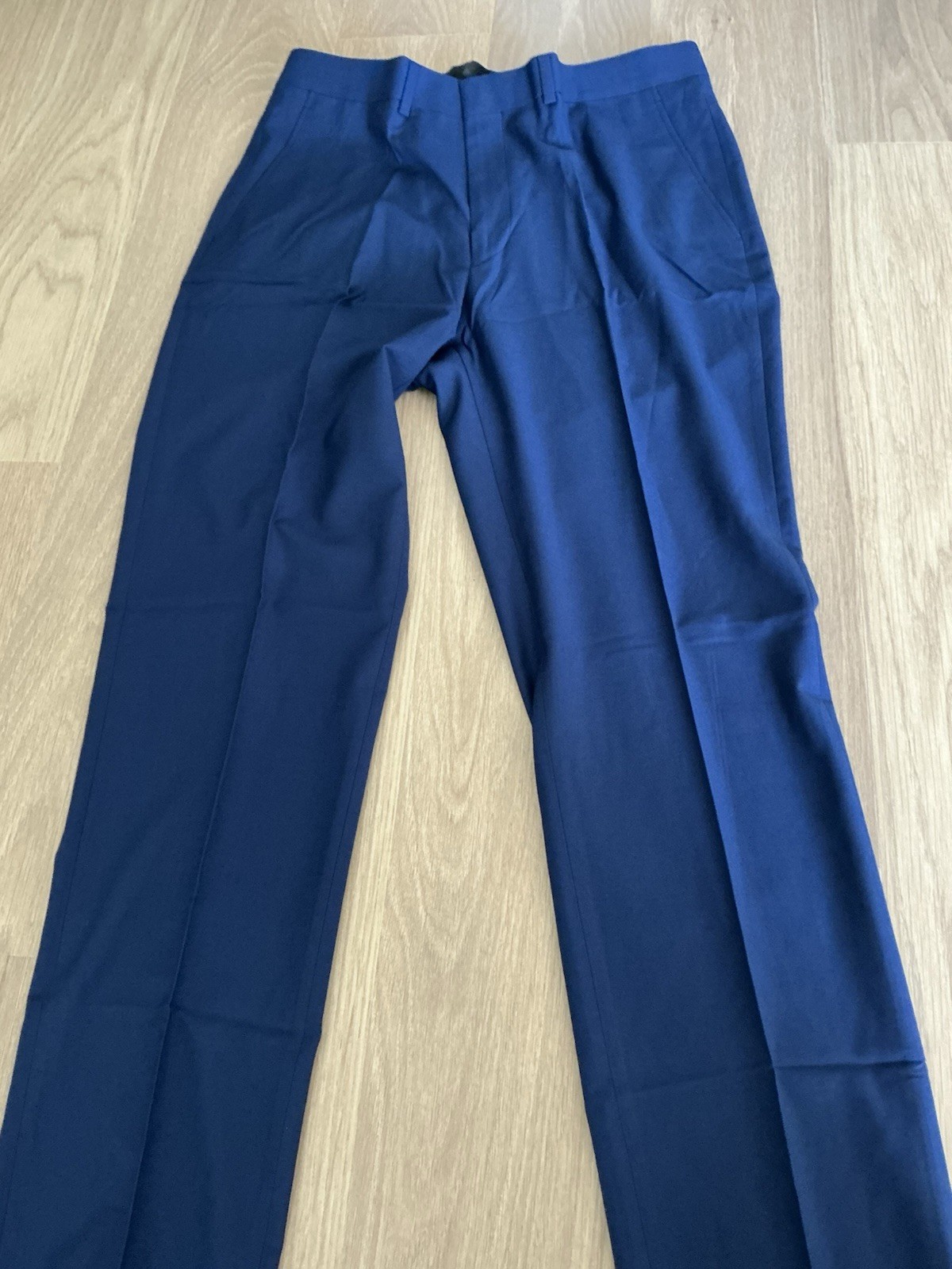 Reaction Kenneth Cole Men’s Blue Dress Pants Modern Fit 34X34
