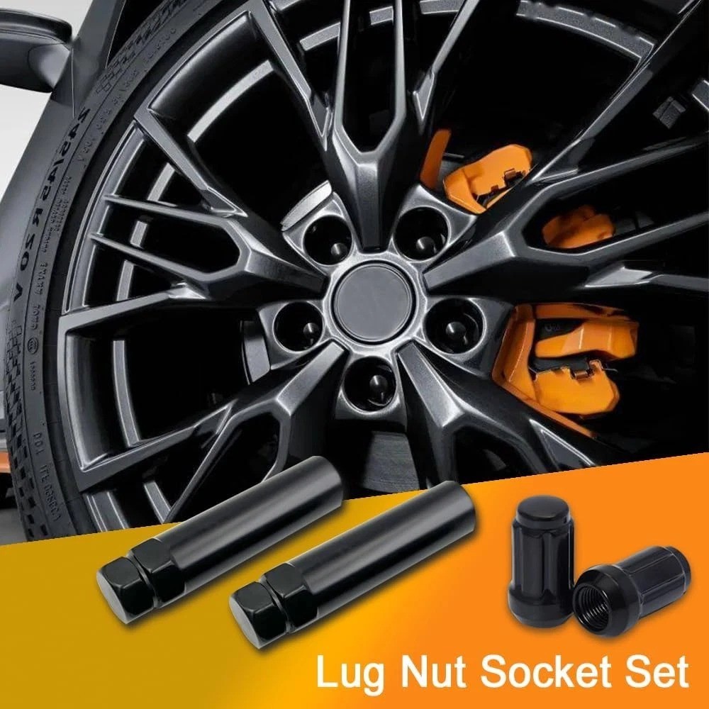 6 & 7 Spline Lug Nut Socket Key Tool – Aftermarket Wheel Lock Tool Kit