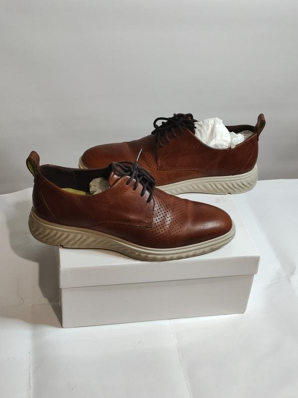 mens ecco heels white 42