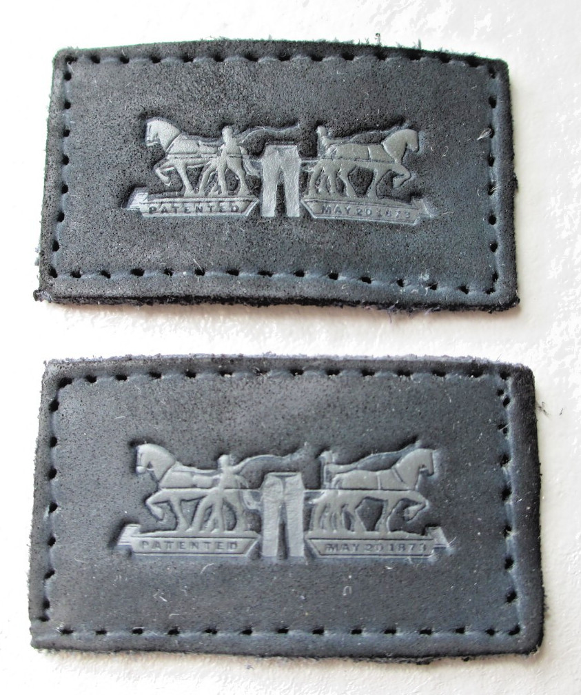 FROM Levi Strauss & Co. Footwear : 2 Small LOGO Patches – See Measurements