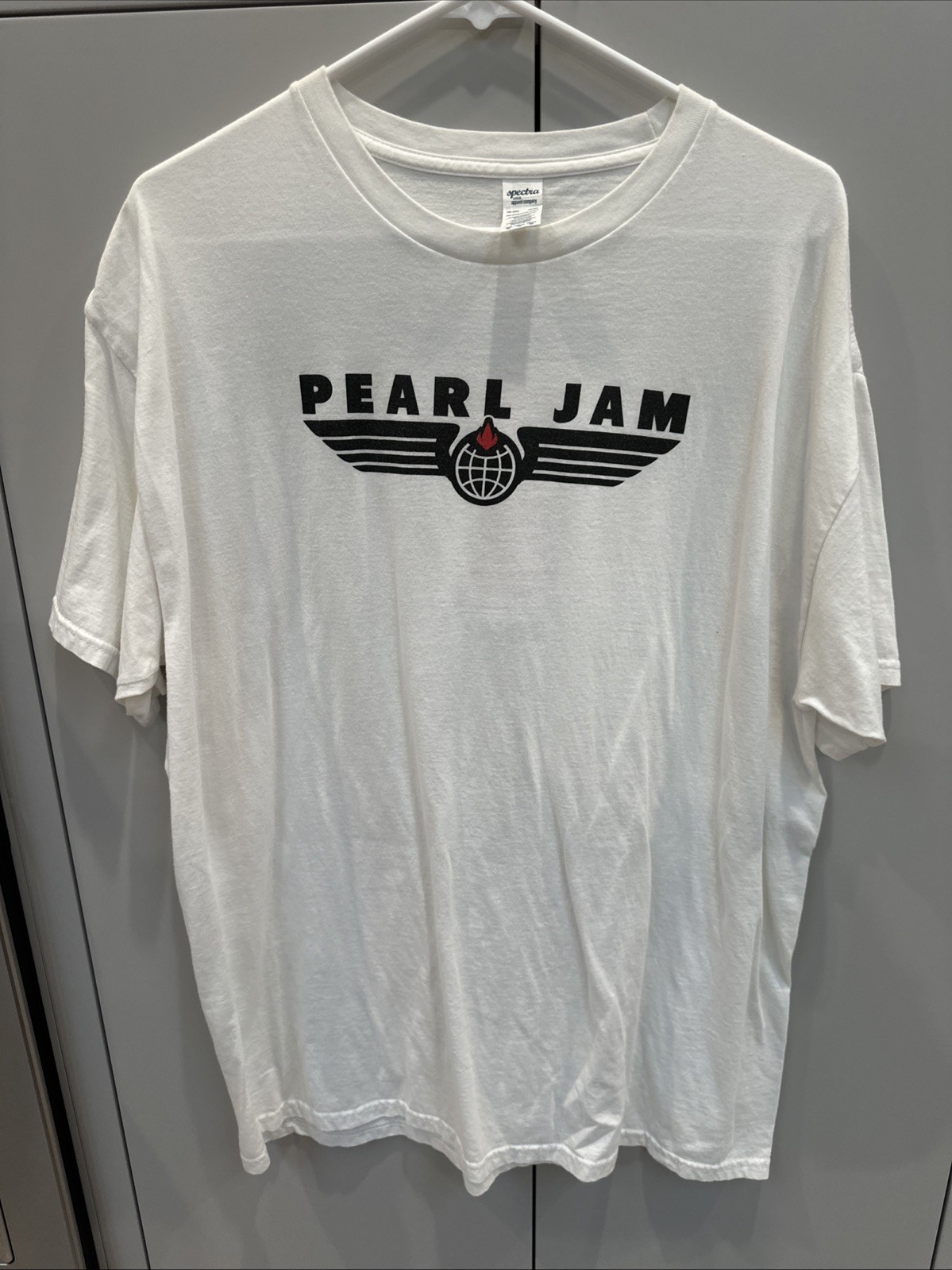 Pearl Jam 2015 US Tour T-Shirt Jersey White New Never Worn Original Owner New