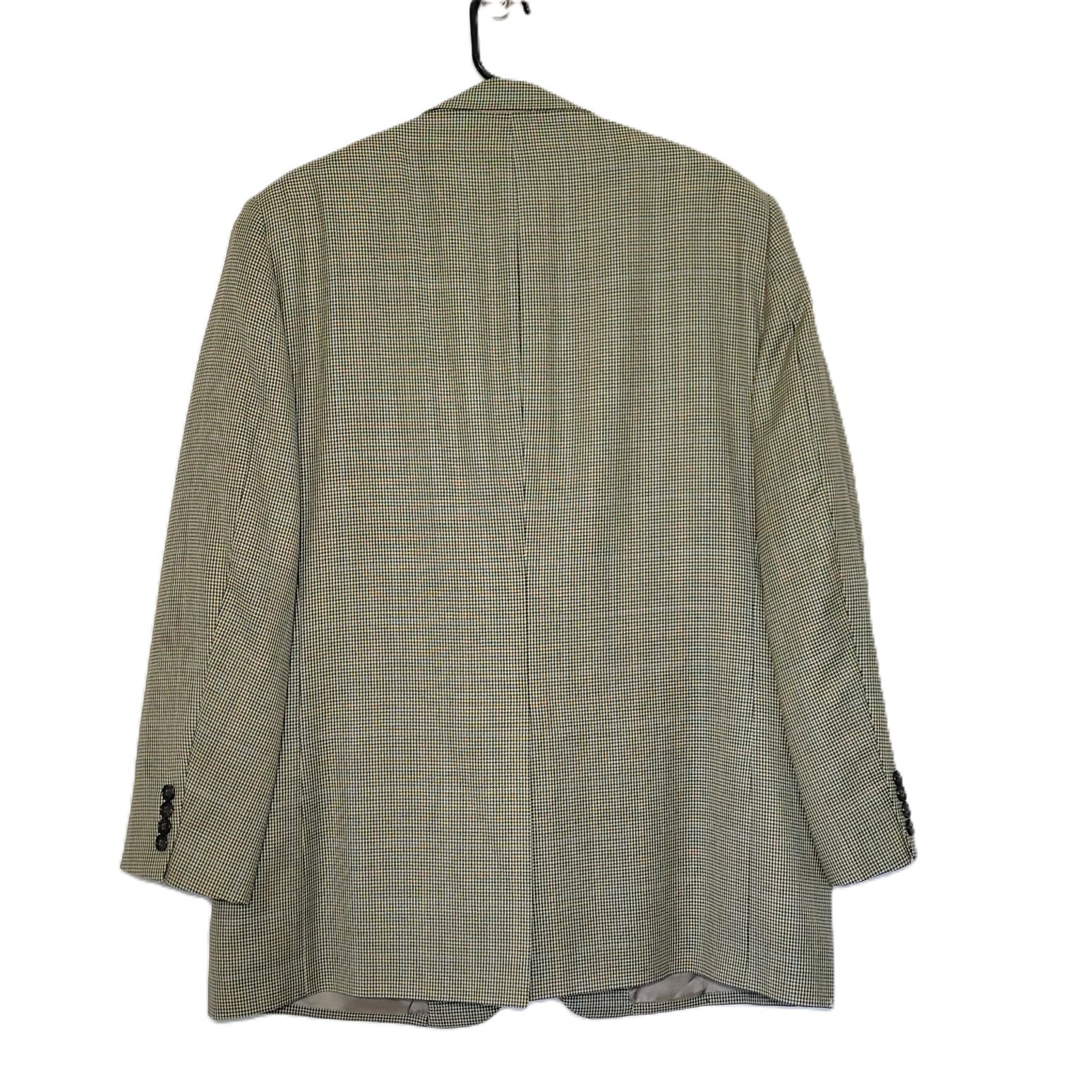Tasso Elba Men’s Blazer 44R 100% Pure New Wool Vitale Barberis Canonico Italy