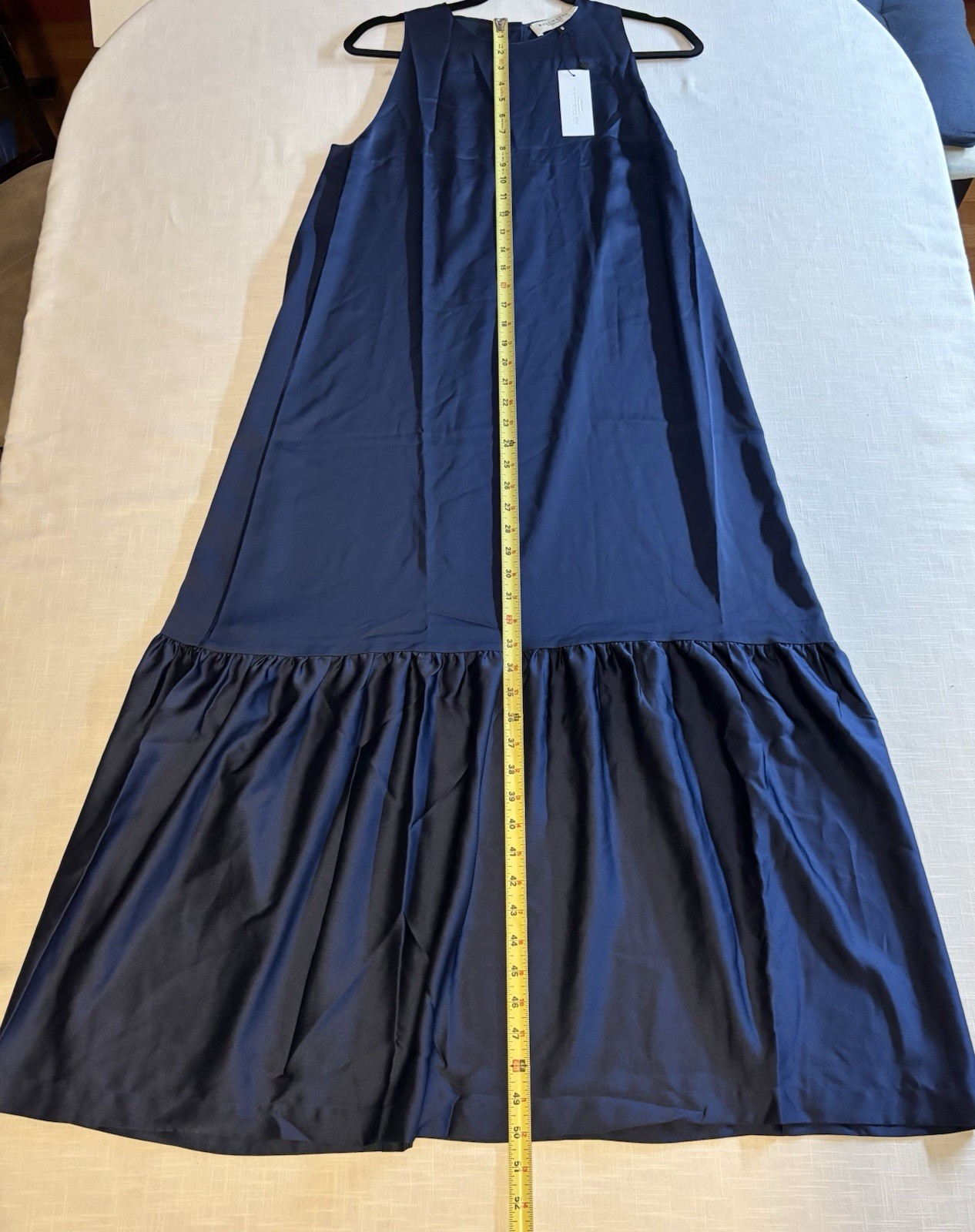 Kallmeyer NY Navy Blue Sleeveless Maxi Dress XS New With Tags. Offers Welcome