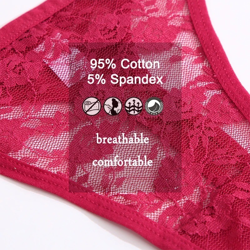 4 Pack Womens mini Thongs Micro G-String Sexy Silky Underwear Lingerie Panties