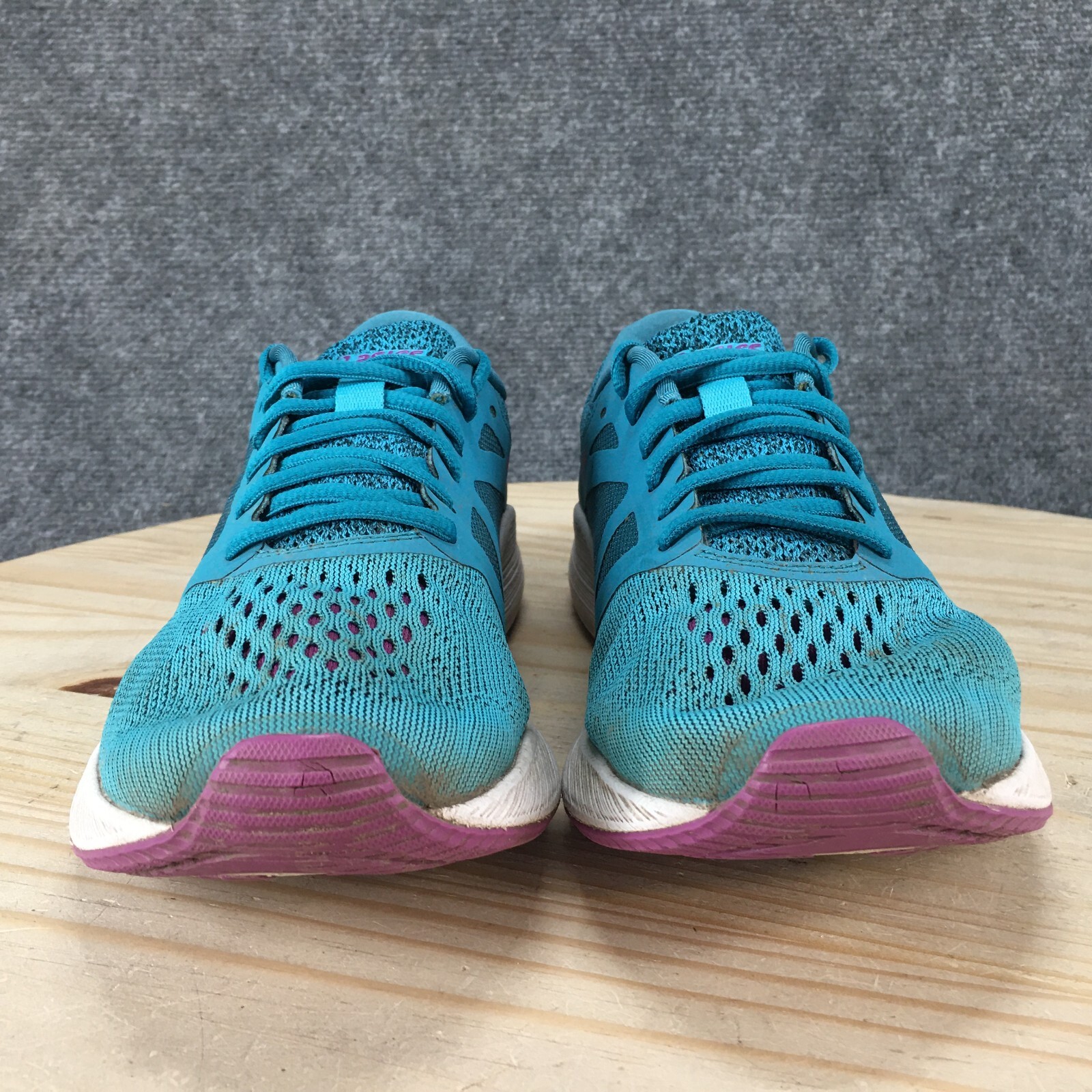 Asics Shoes Womens 9 Road Hawk Ff Running Sneakers Blue Lace Up Low Top T7D7N