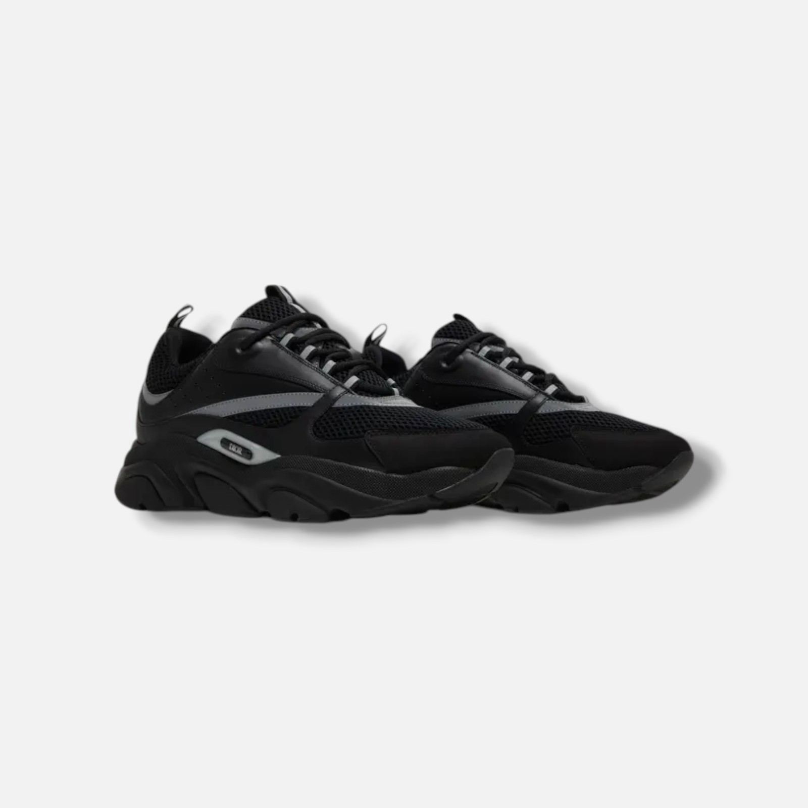 Dior Men’s Black B22 ‘Black Reflective’ Shoe Size EU: 36 US: 4