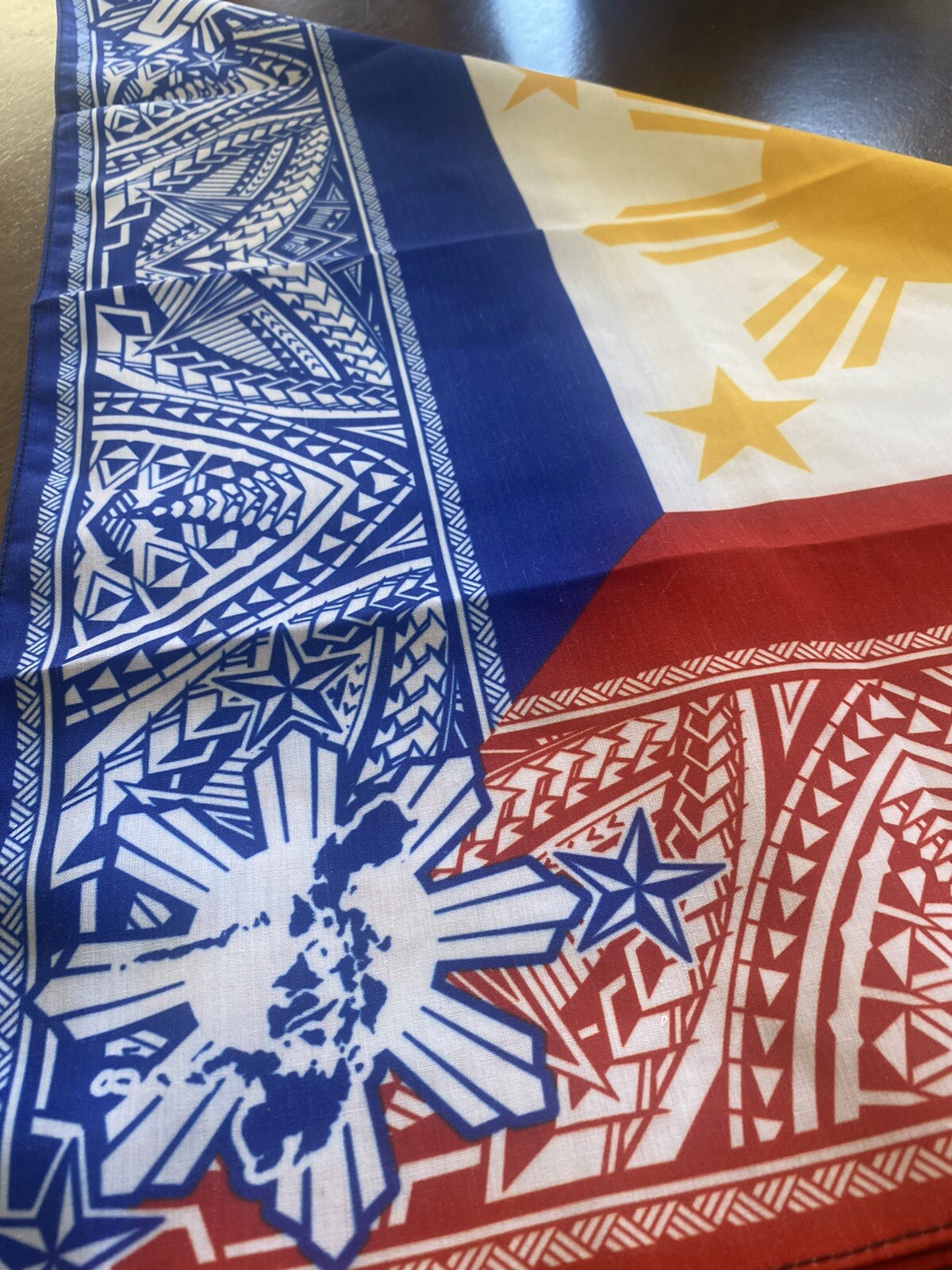 Filipino Philippines Tribal Pacquiao Bandana Flag Face mask Banner Pinoy Pinay
