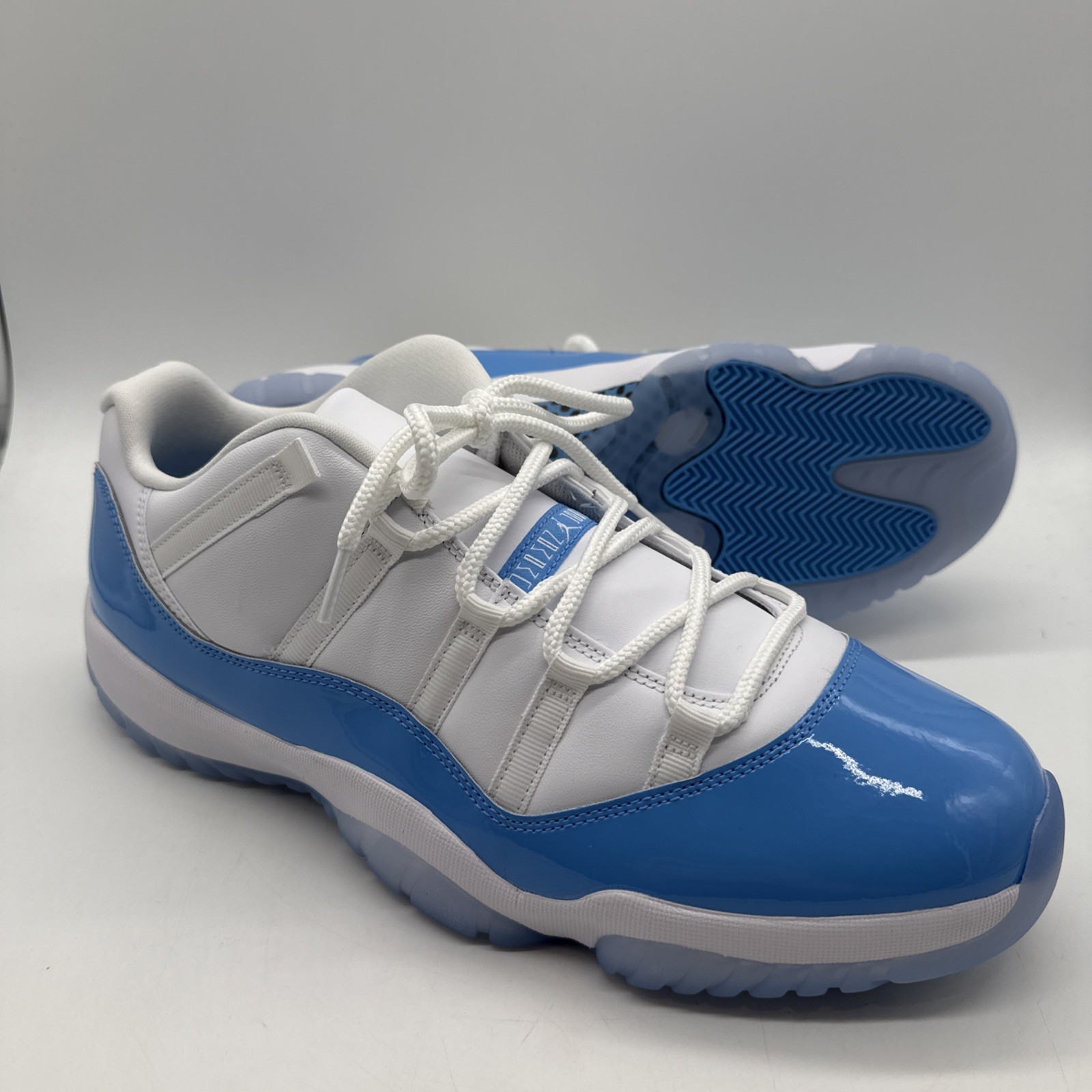 Size 14 Nike Air Jordan 11 Retro Low University Blue UNC White FV5104-100
