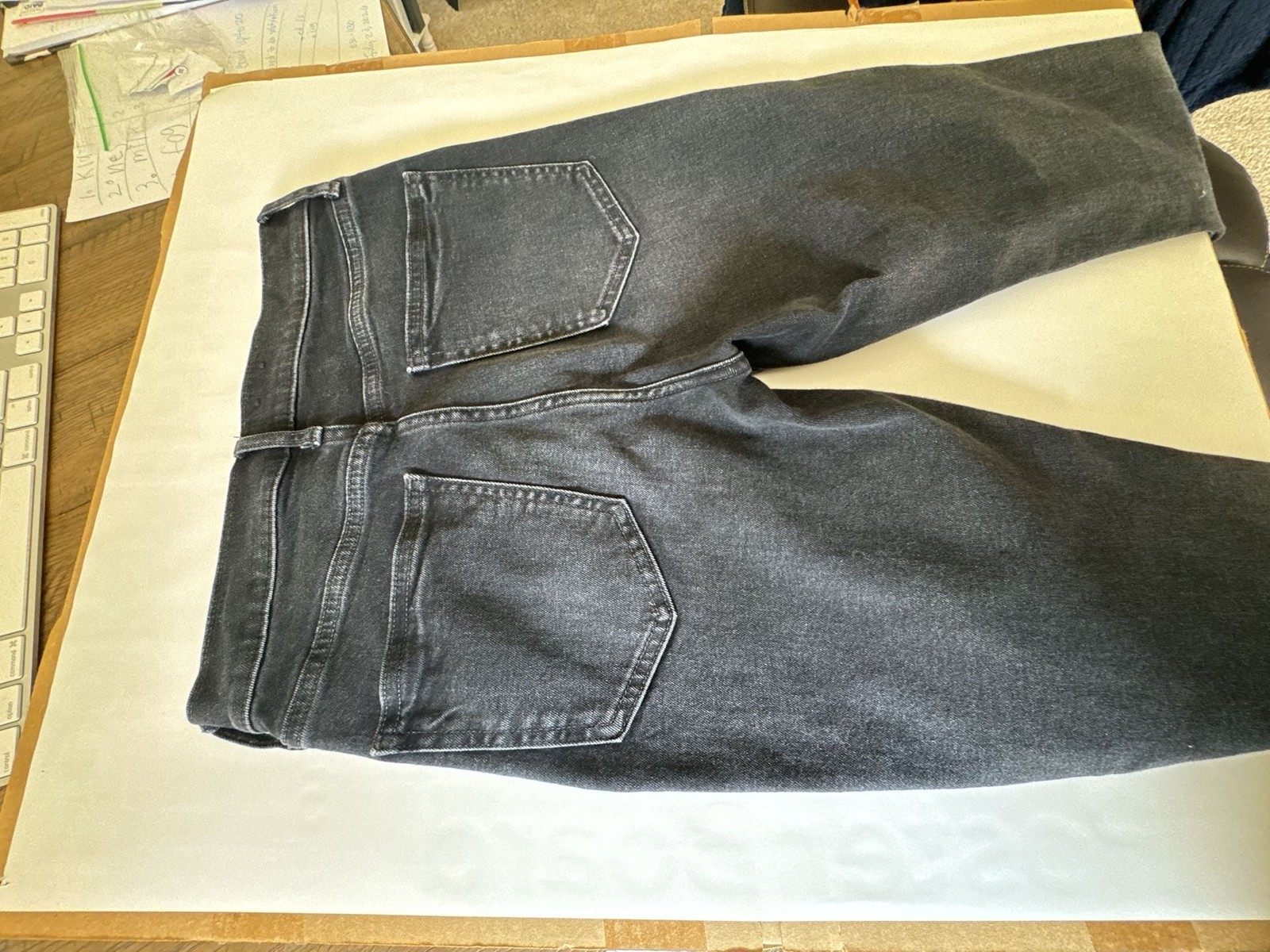 Gap Vintage Slim High Rise Black Denim Jeans