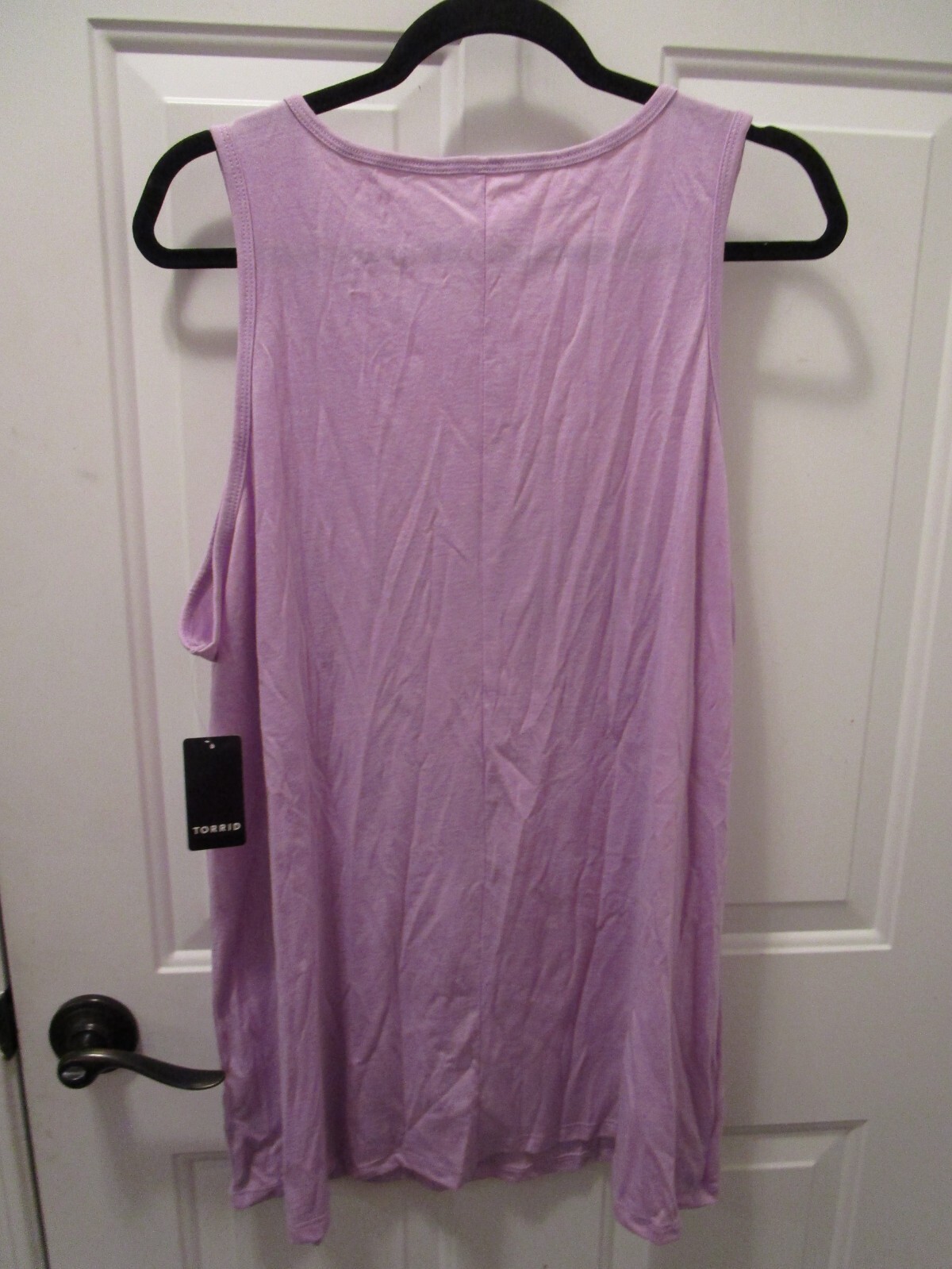 TORRID PURPLE CRYSTAL MANIFEST EVERYDAY CLASSIC FIT TANK TOP NEW
