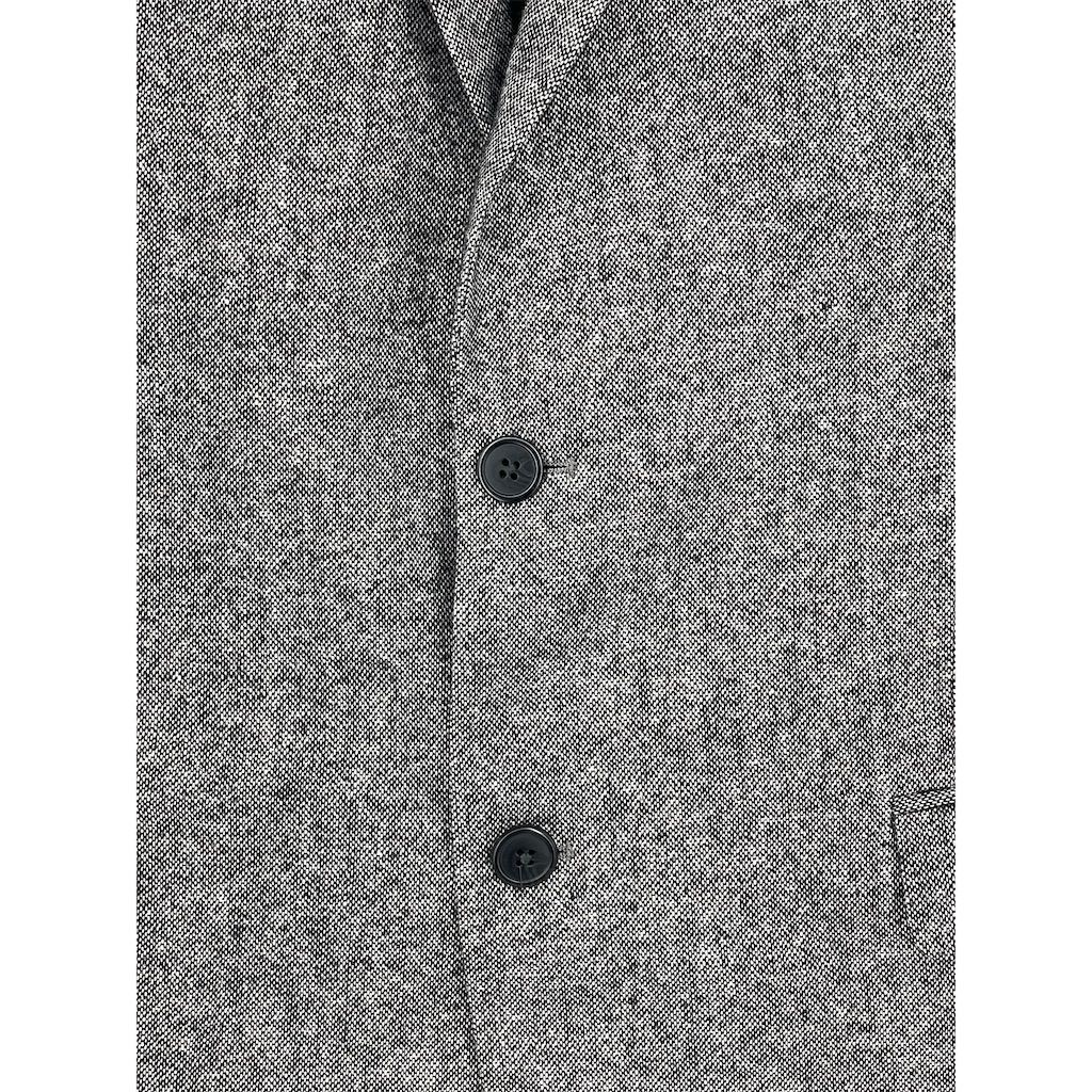 NWOT Saddlebred Men’s Black Tweed Sport Coat Jacket w/ Elbow Patches 40R