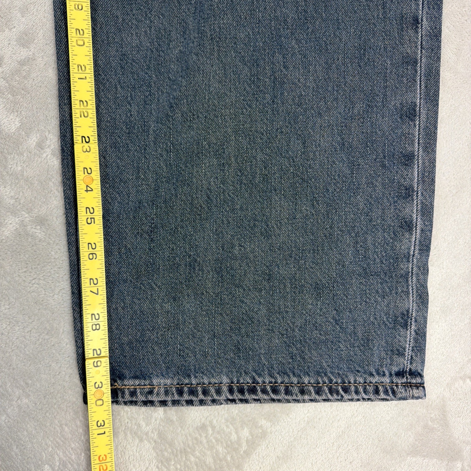 Levi’s Premium 578 Baggy Denim Jeans Men’s Size 34×32 Blue Cotton Y2K