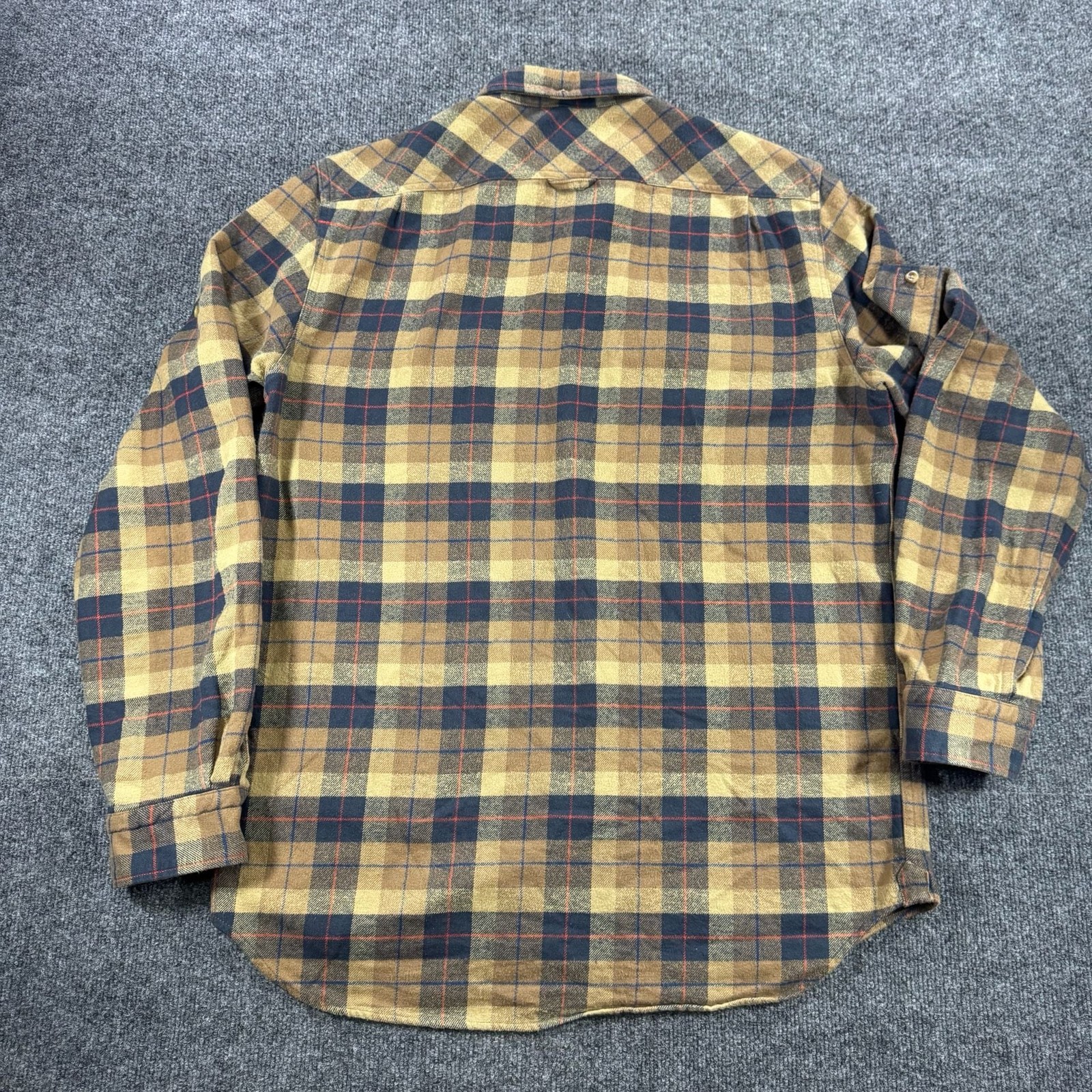 Fjallraven Singi Heavy Flannel Shirt in Autumn Leaf Plaid