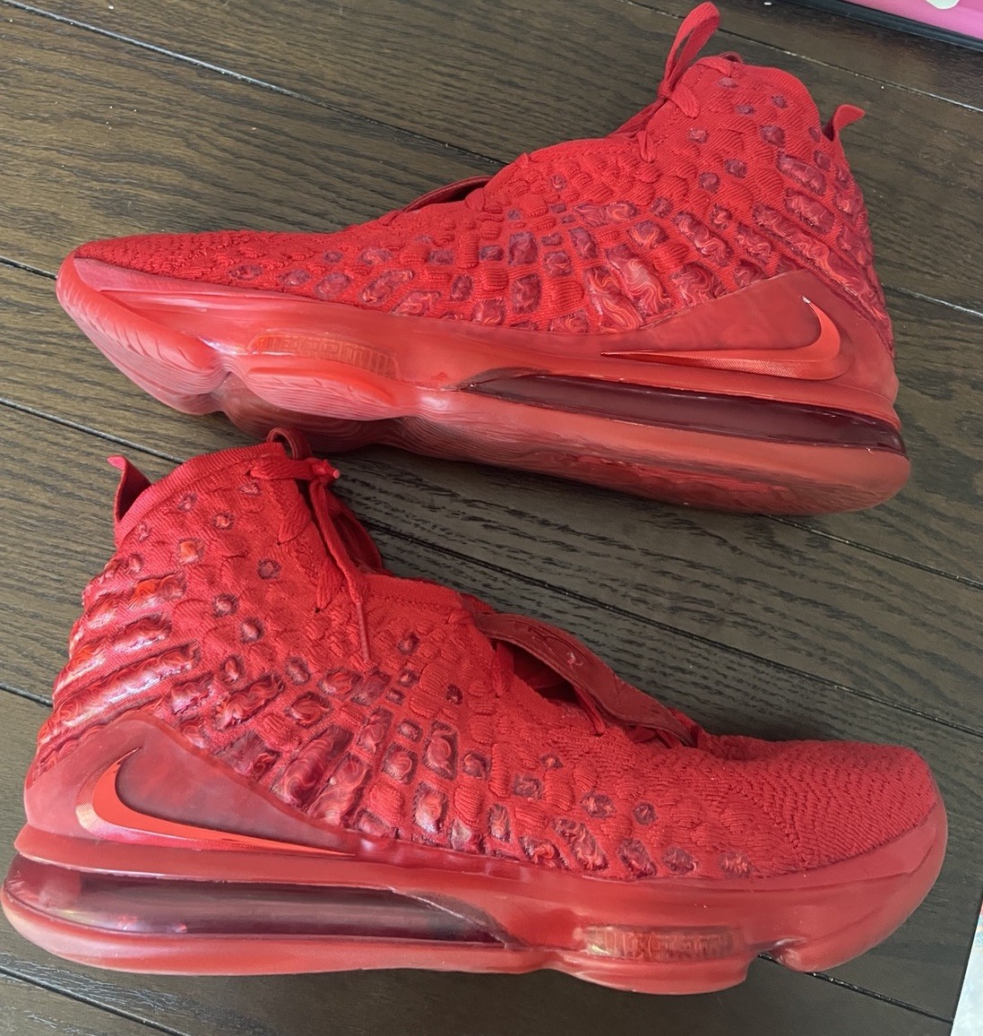 Nike Lebron XVII 17 “Red Carpet” BQ3177-600 Men’s size 14 US,Women’s Sz 15.5 Box