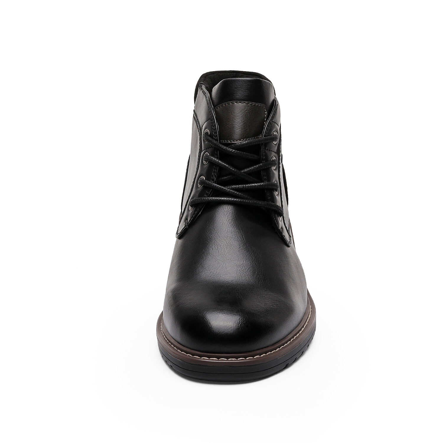 Bruno Marc Men’s Chukka Work Boots Dress Boots Leather Durable Formal Shoes