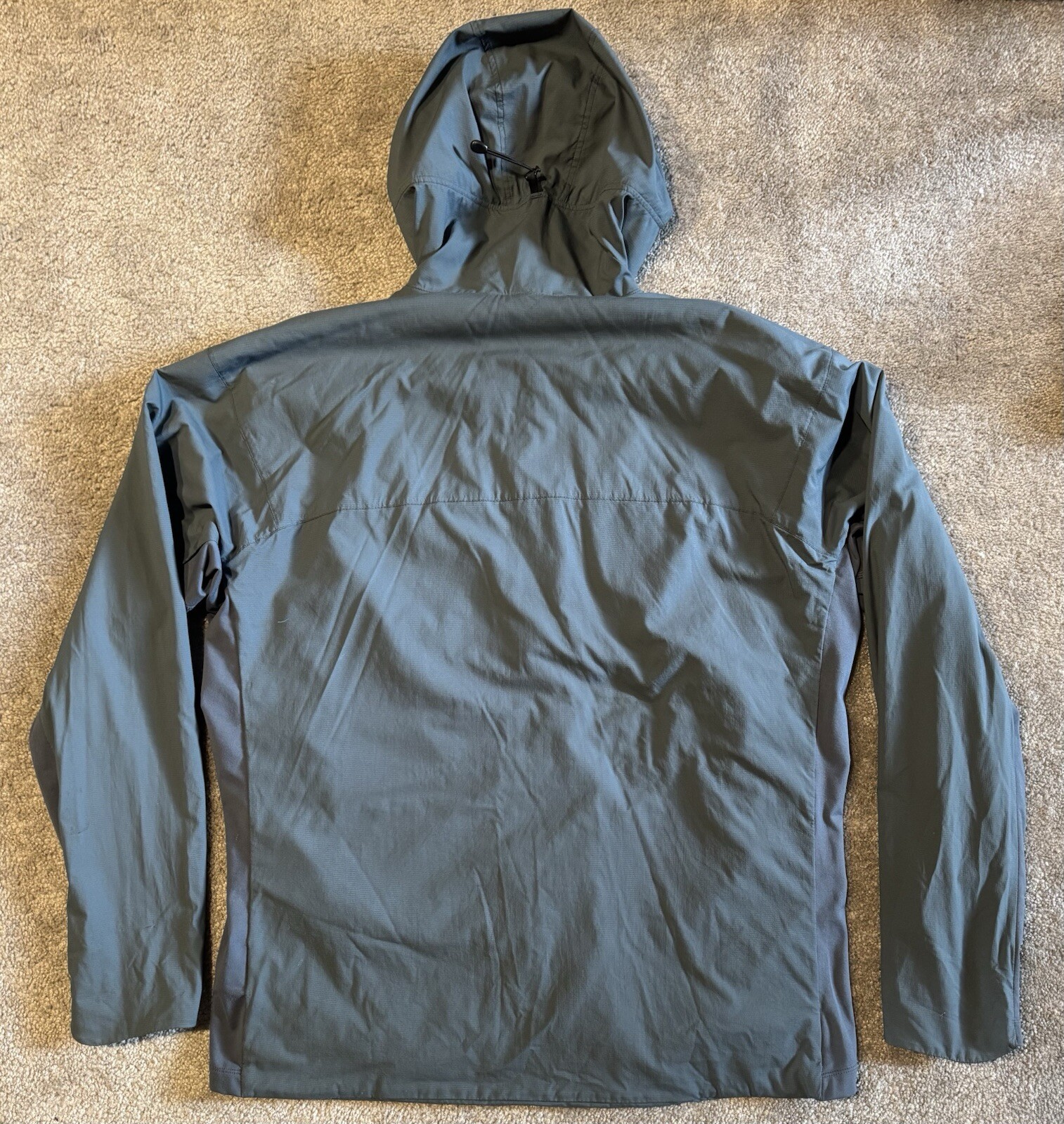 Arcteryx Atom SL Hoody Insulated Full Zip Blue Grey Jacket Mens Size XL Hoodie