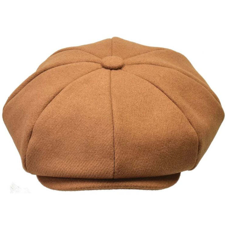 Melton 8/4 Newsboy Cap by Bruno Capelo