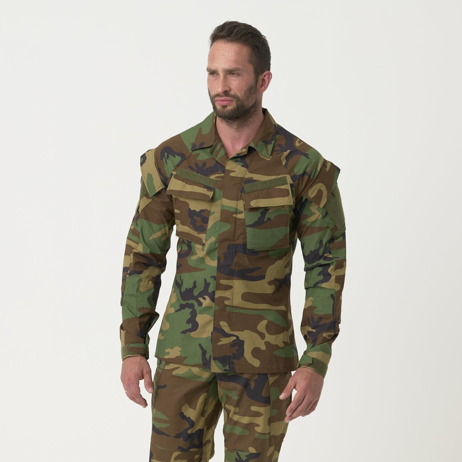 Helikon-Tex RAID Shirt Combat Field Jacket Army DNC Tiger Stripe Rhodesian Camo