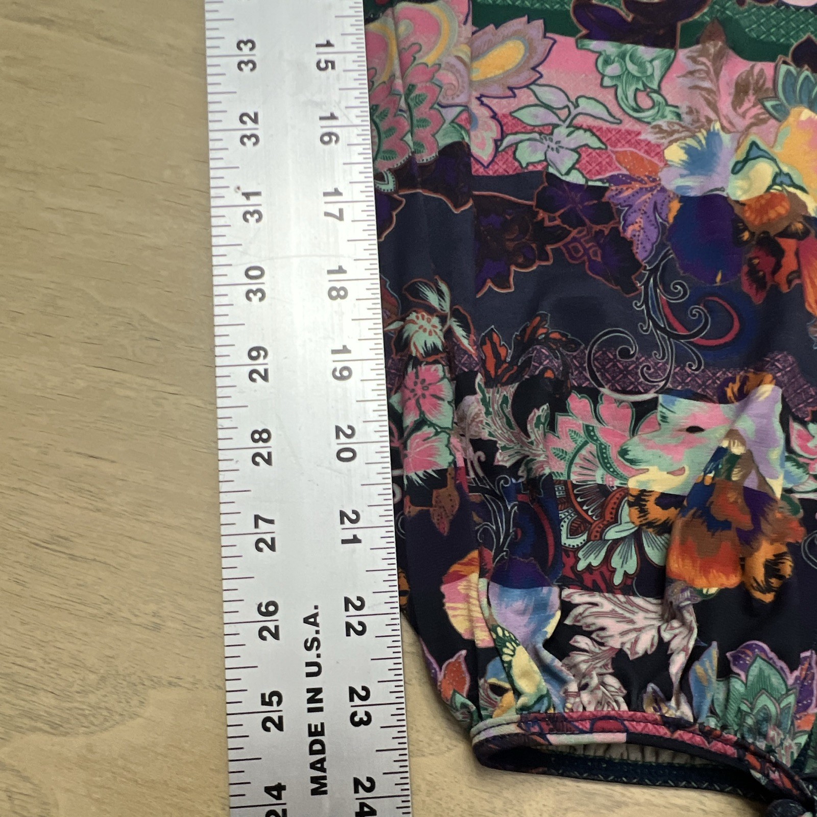 The Onzie Multicolor Floral Harem Pants High Rise Drawstring Womens S/M