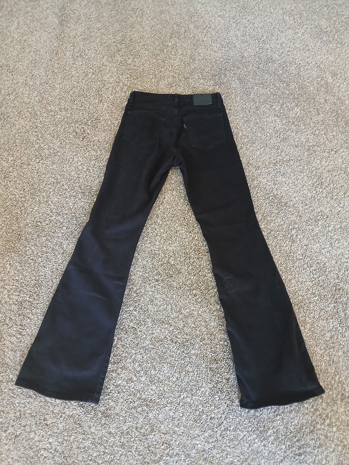 Levis 725 Premium Jeans High Rise Bootcut Stretch Big E Size 28×30