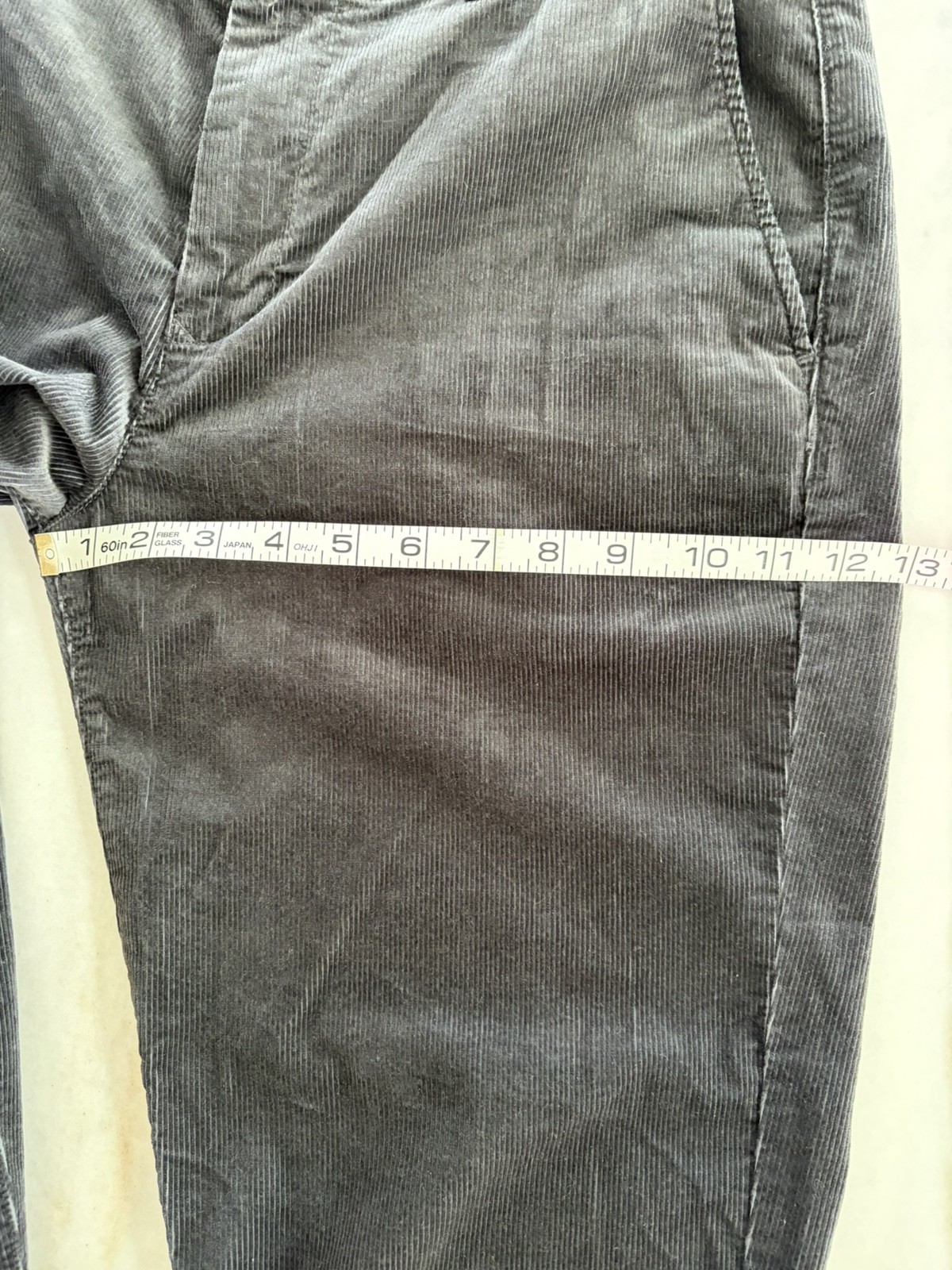 Bonobos Slim Fit Corduroy Chino Pants 32×34 – Phantom Grey Stretch